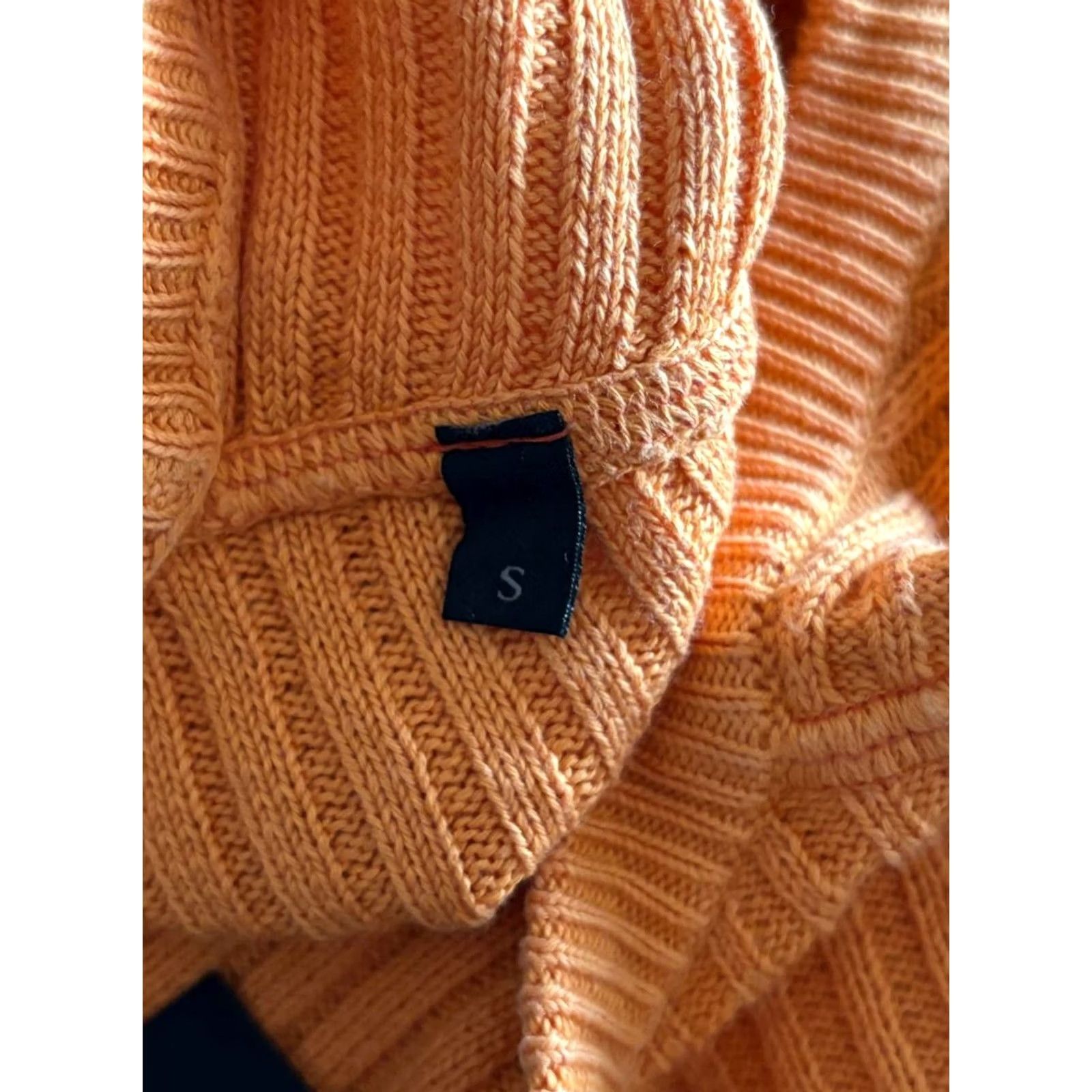 Vintage Zegna Sport Knit Sweater Size Small Orange Men’s Size US S / EU 44-46 / 1 - 5 Thumbnail