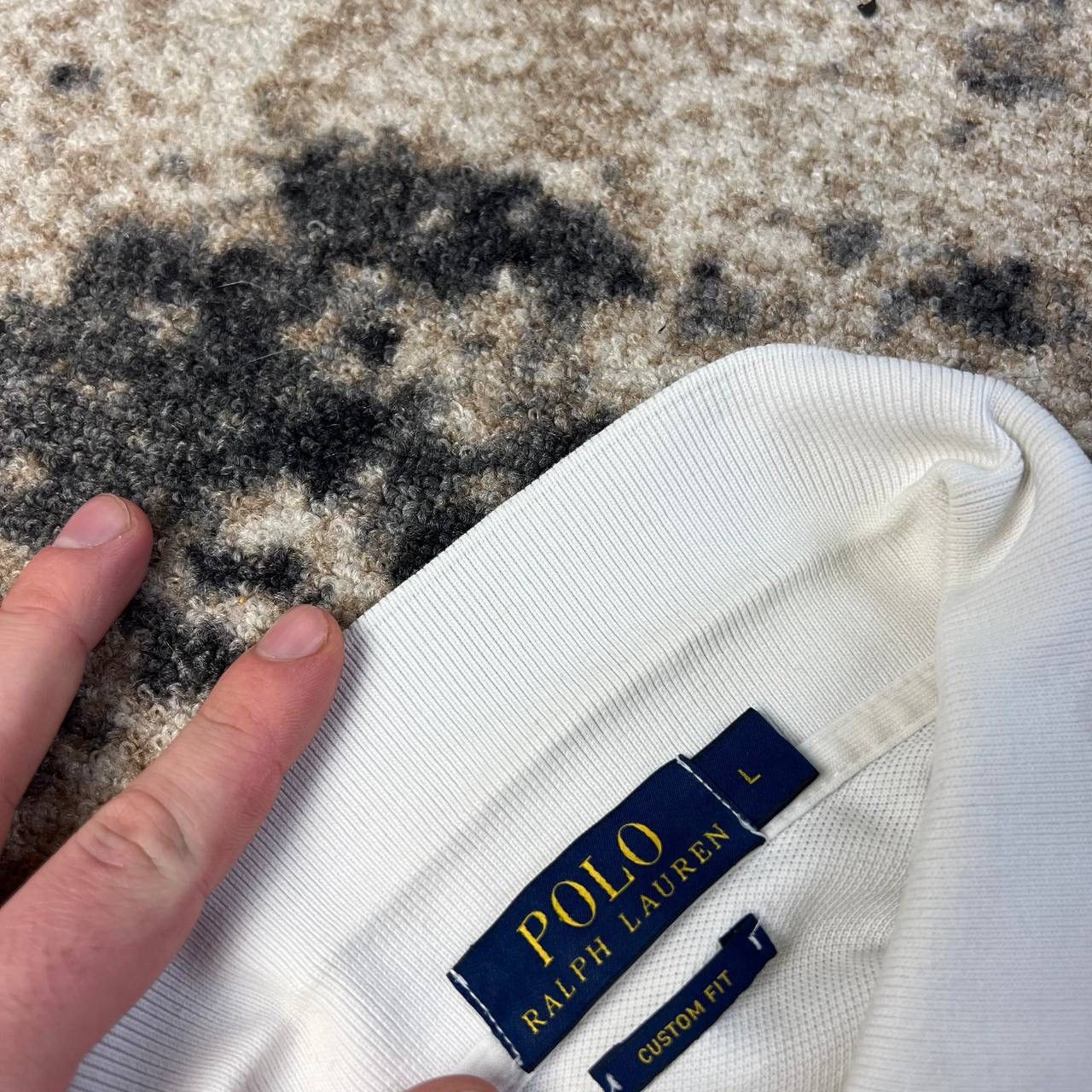 Polo Ralph Lauren Polo Ralph Lauren Luxury Mini Logo Rugby Longsleeve Size US L / EU 52-54 / 3 - 9 Thumbnail