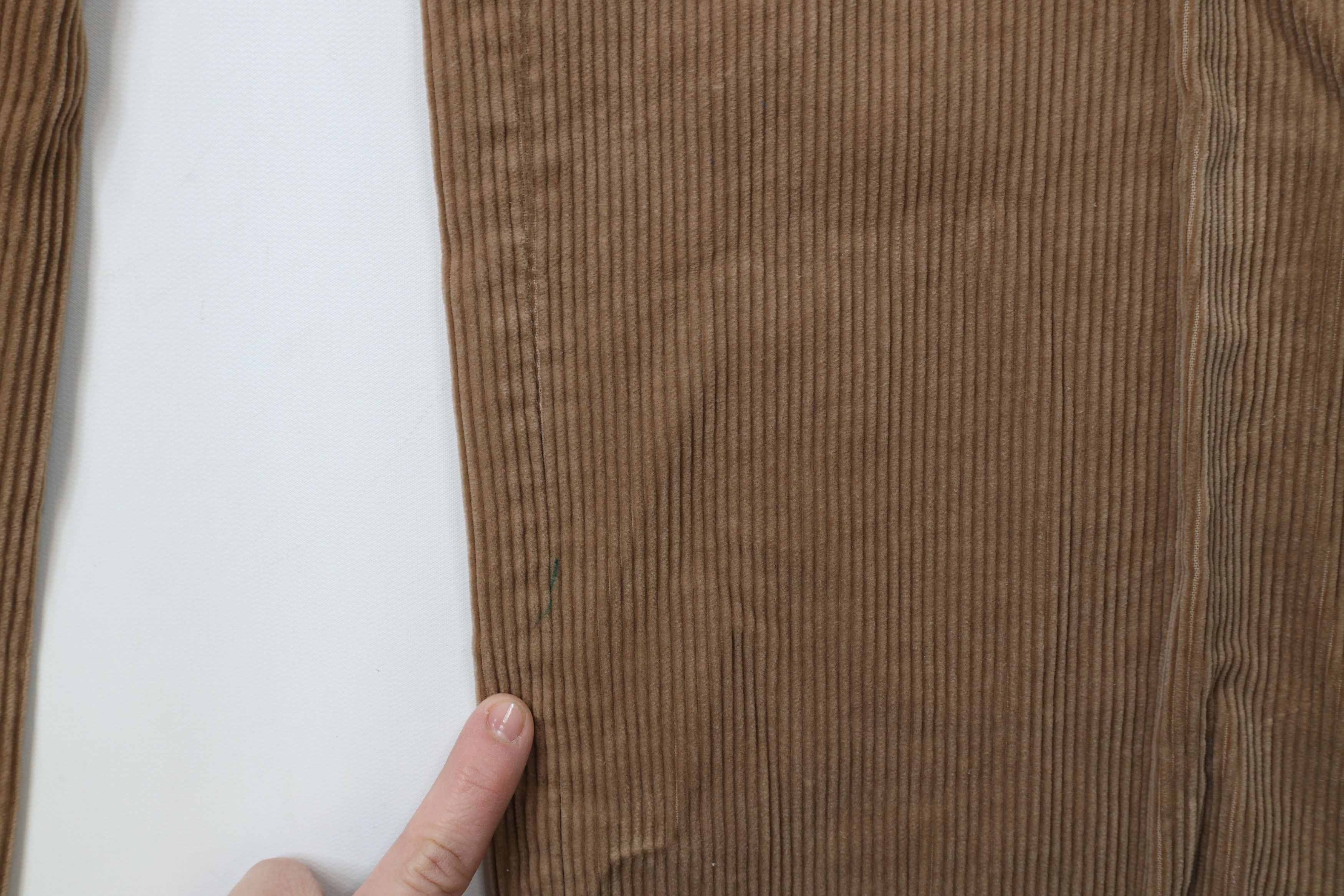 Vintage Vintage 90s Streetwear Relaxed Wide Leg Corduroy Chino Pants Size US 38 / EU 54 - 5 Thumbnail