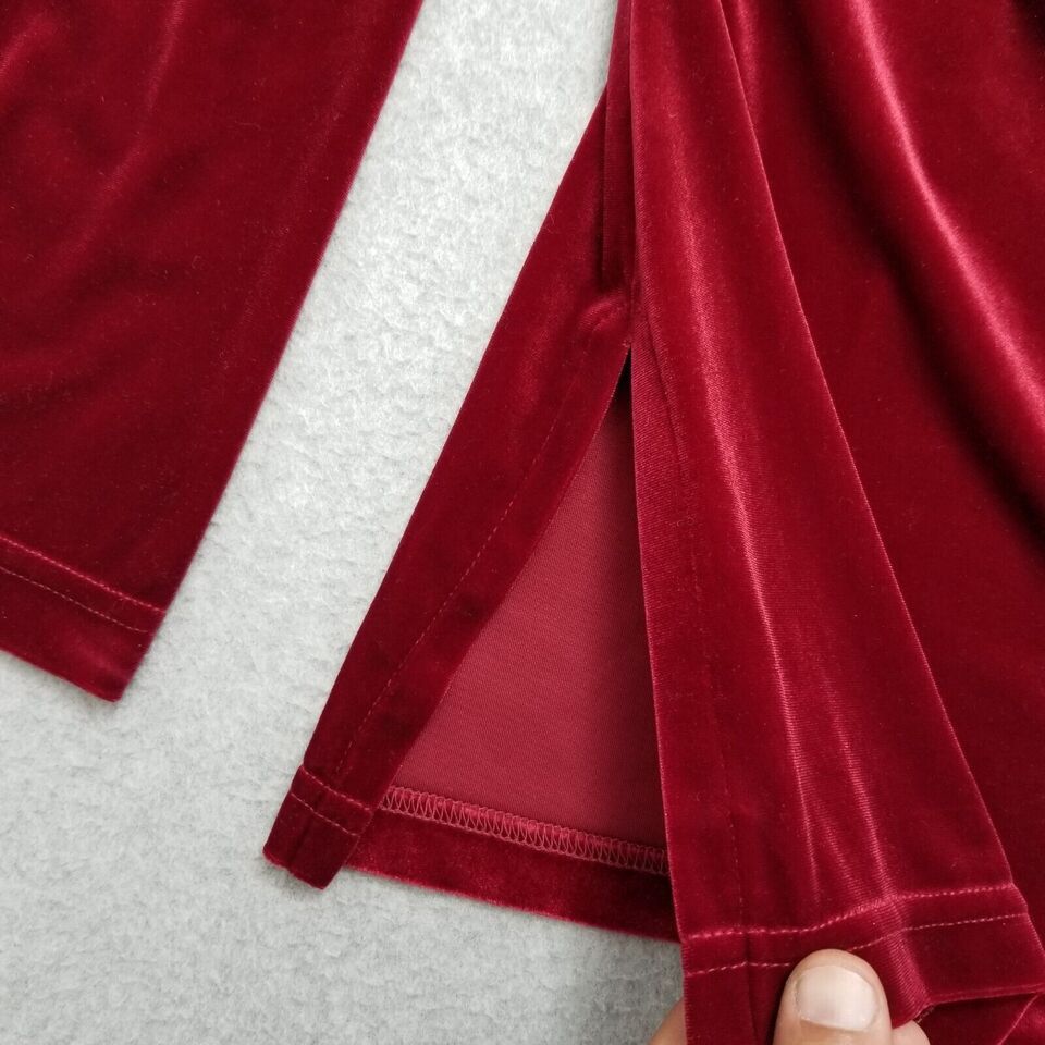 Other Ronni Nicole Top Pants Set Womens Medium Long Sleeve Velour Size M / US 6-8 / IT 42-44 - 8 Thumbnail