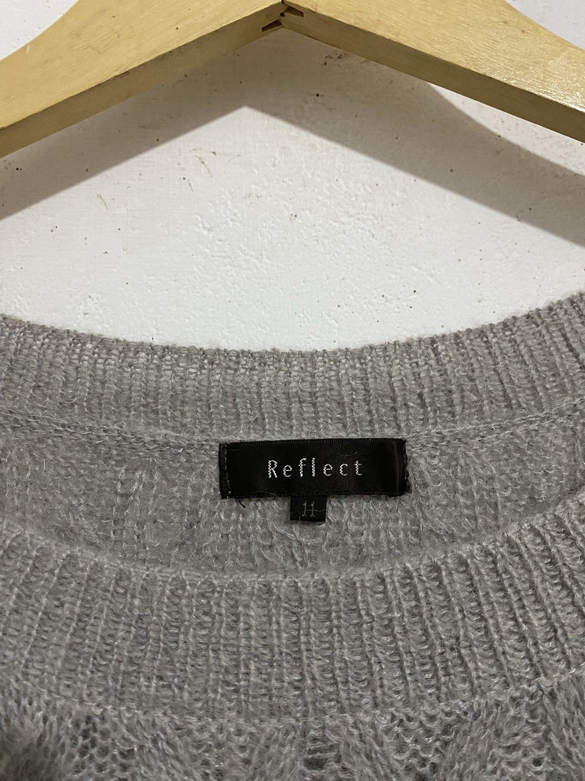 Issey Miyake 🖤BLACKFRIDAY🖤Reflect japanese mohair knitted lgb goa styled Size US L / EU 52-54 / 3 - 7 Thumbnail