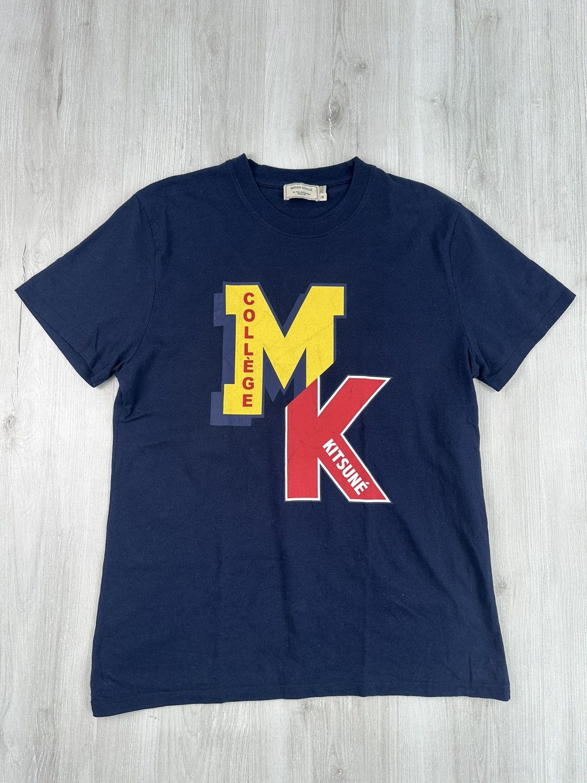 Maison Kitsune Maison Kitsune Tshirt Big Logo Size US M / EU 48-50 / 2 - 1 Thumbnail