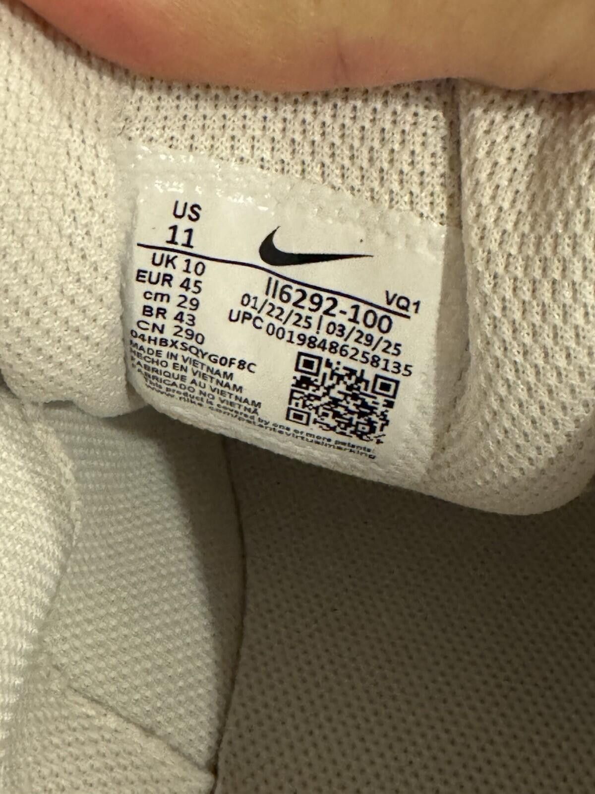 Nike Men's Nike V5 RNR Sail/Sail-Light Bone-Gym Red Men's 11 Size US 11 / EU 44 - 7 Thumbnail