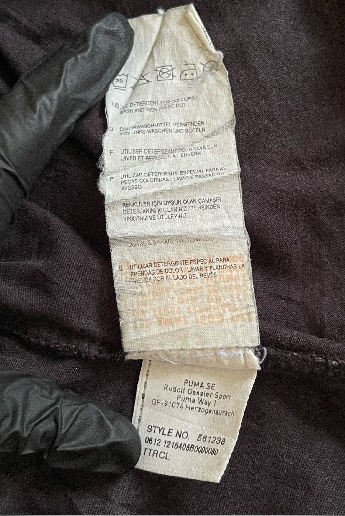 Hussein Chalayan Puma by Hussein Chalayan Overprint Tee Size US XS / EU 42 / 0 - 8 Thumbnail