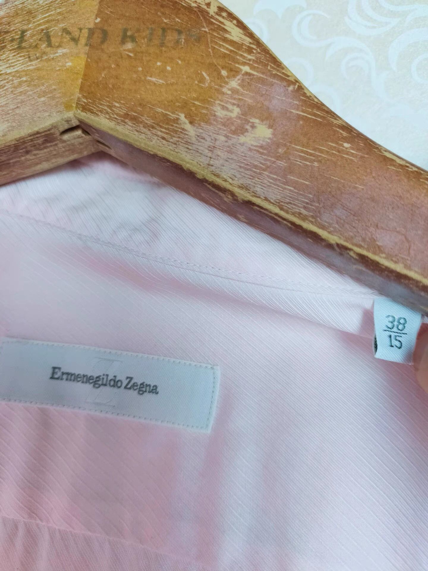 Ermenegildo Zegna Ermenegildo Zegna Men's Long Sleeve Shirt K29 Size US M / EU 48-50 / 2 - 5 Thumbnail
