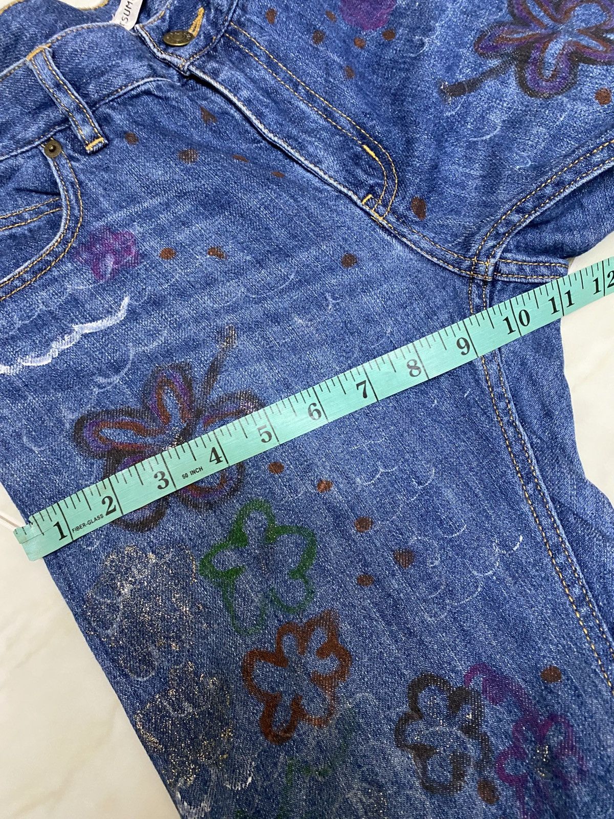 Issey Miyake Tsumori Chisato Denim Jeans Size US 31 - 9 Thumbnail
