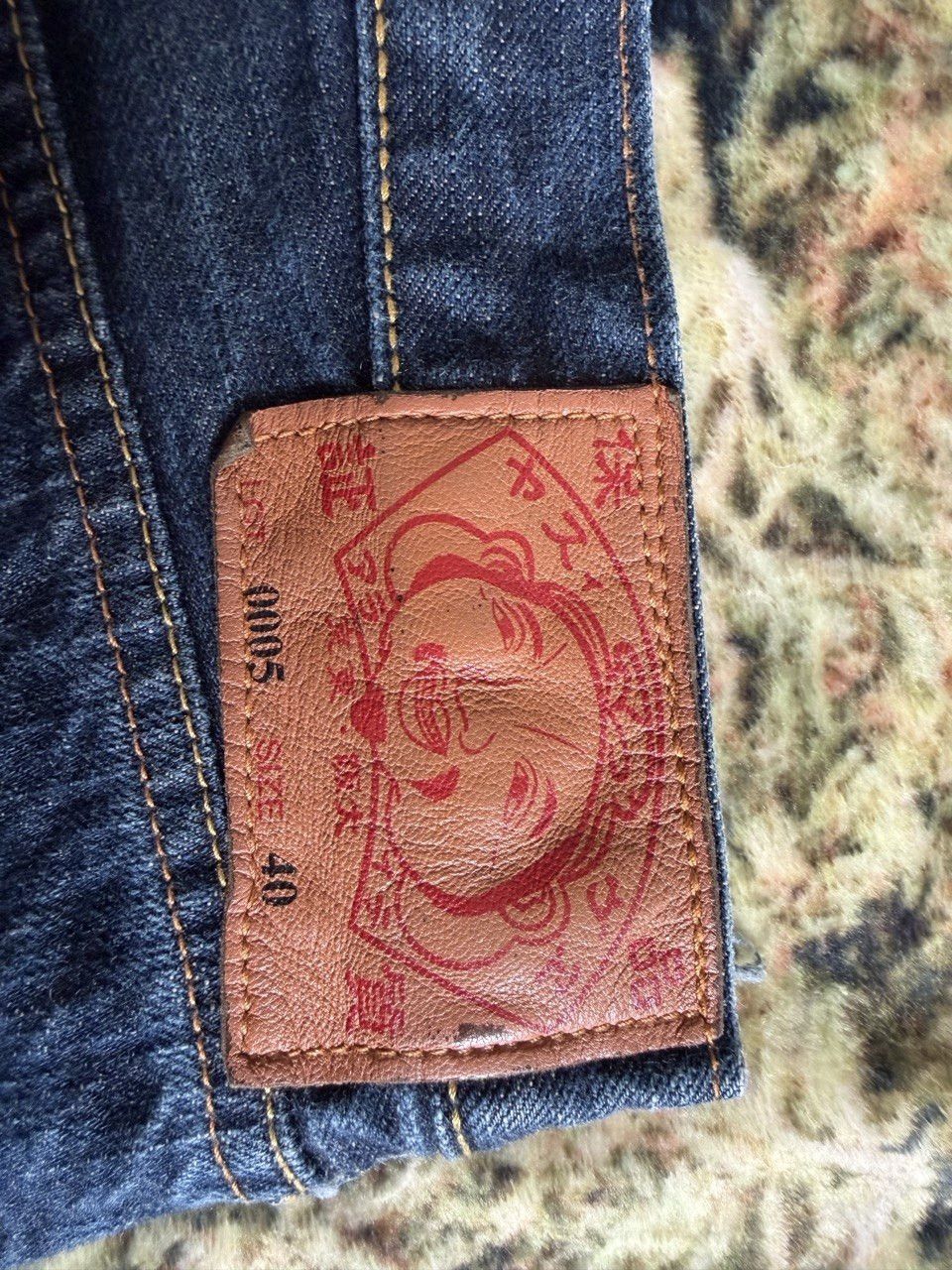 Evisu Evisu Skull Demin y2k button fly straight leg size 40 Size US 40 / EU 56 - 5 Thumbnail