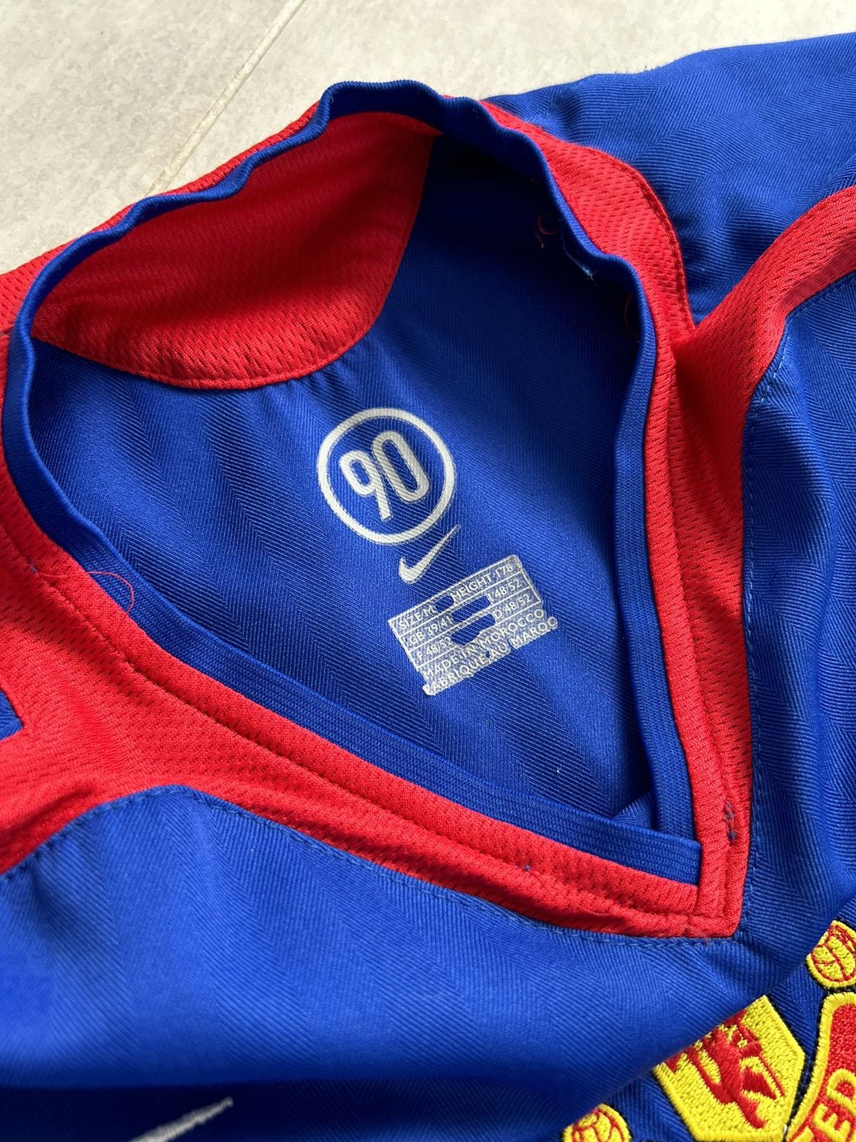 Nike Manchester United Nike 2005-06 Away Soccer Jersey Shirt Size US M / EU 48-50 / 2 - 6 Thumbnail