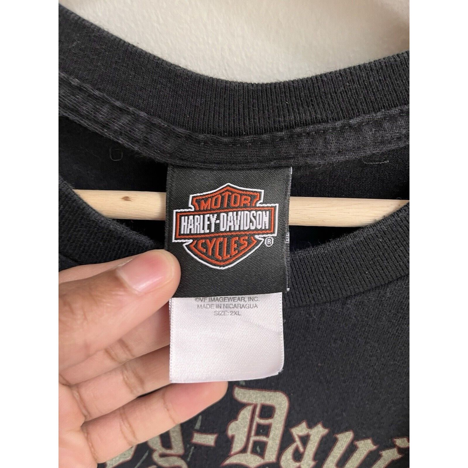 Harley Davidson VINTAGE STYLE HARLEY DAVIDSON MOTORCYCLE T SHIRT SIZE 2X Y2K Size US XXL / EU 58 / 5 - 5 Thumbnail