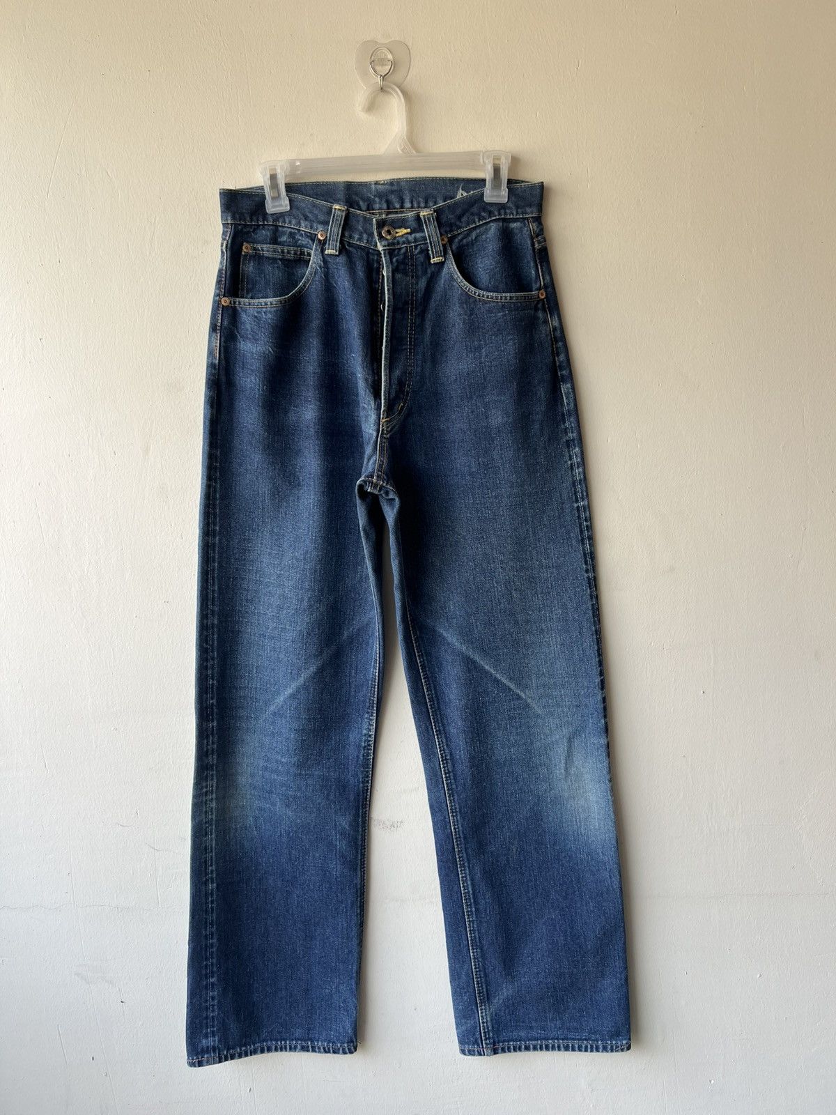 Sugar Cane Vintage Sugar Cane X Lee Fade Blue Denim Selvedge Jeans Size US 30 / EU 46 - 2 Thumbnail