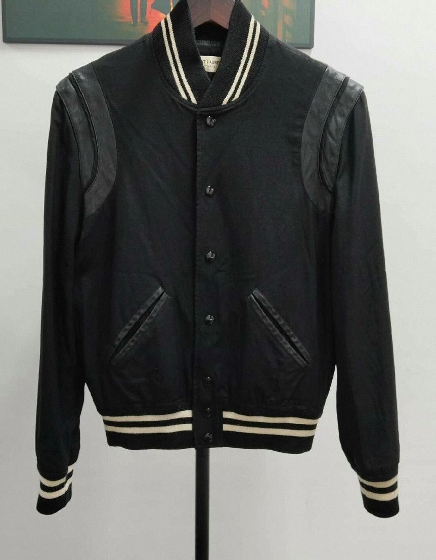 Saint Laurent Paris Saint laurent paris 15ss Black Teddy Jacket 2506-Nextarrow Size US S / EU 44-46 / 1 - 1 Thumbnail