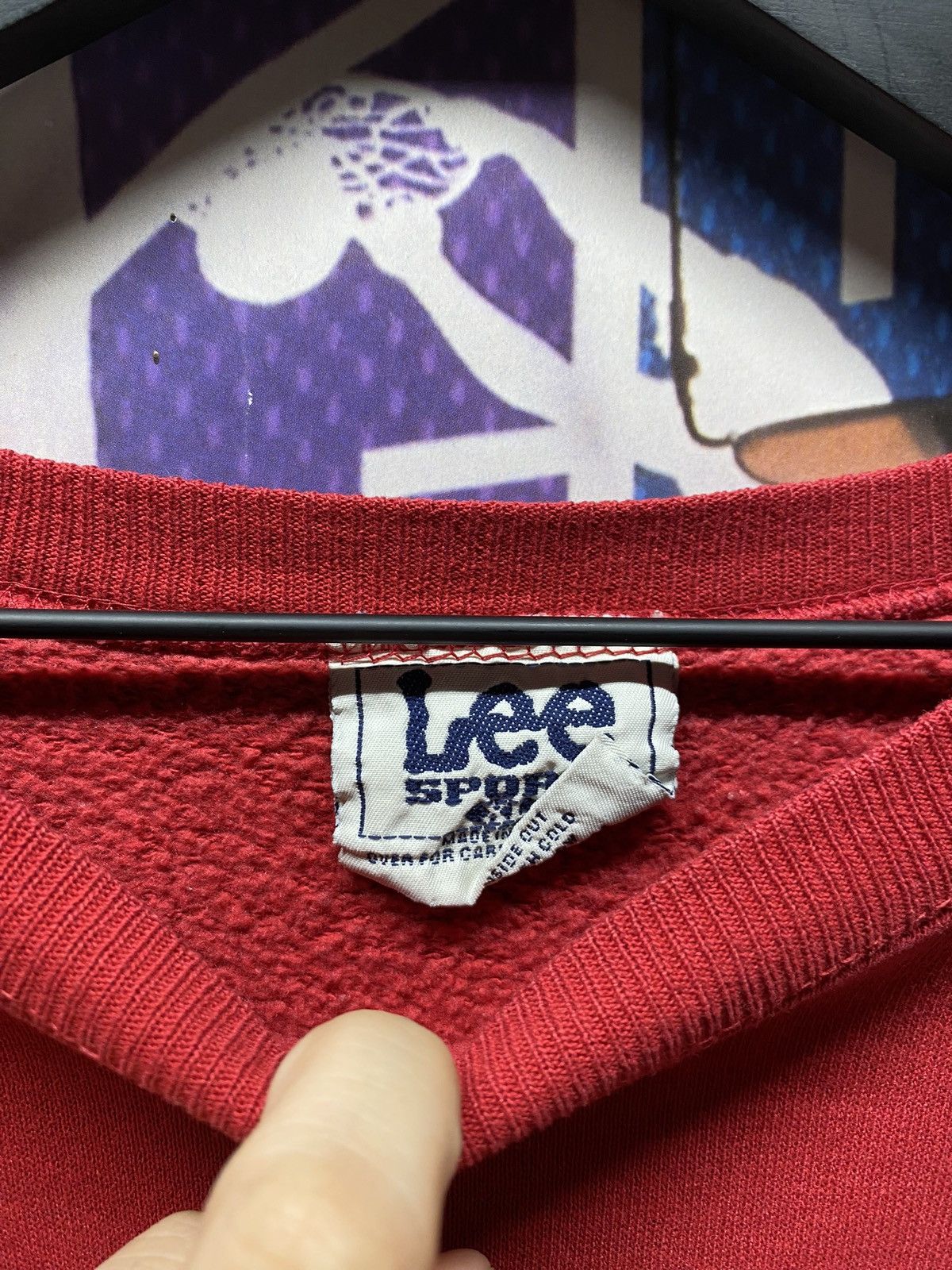 NFL 90’s Vintage 49ers Embroidered Red Crewneck Large Size US XL / EU 56 / 4 - 3 Thumbnail