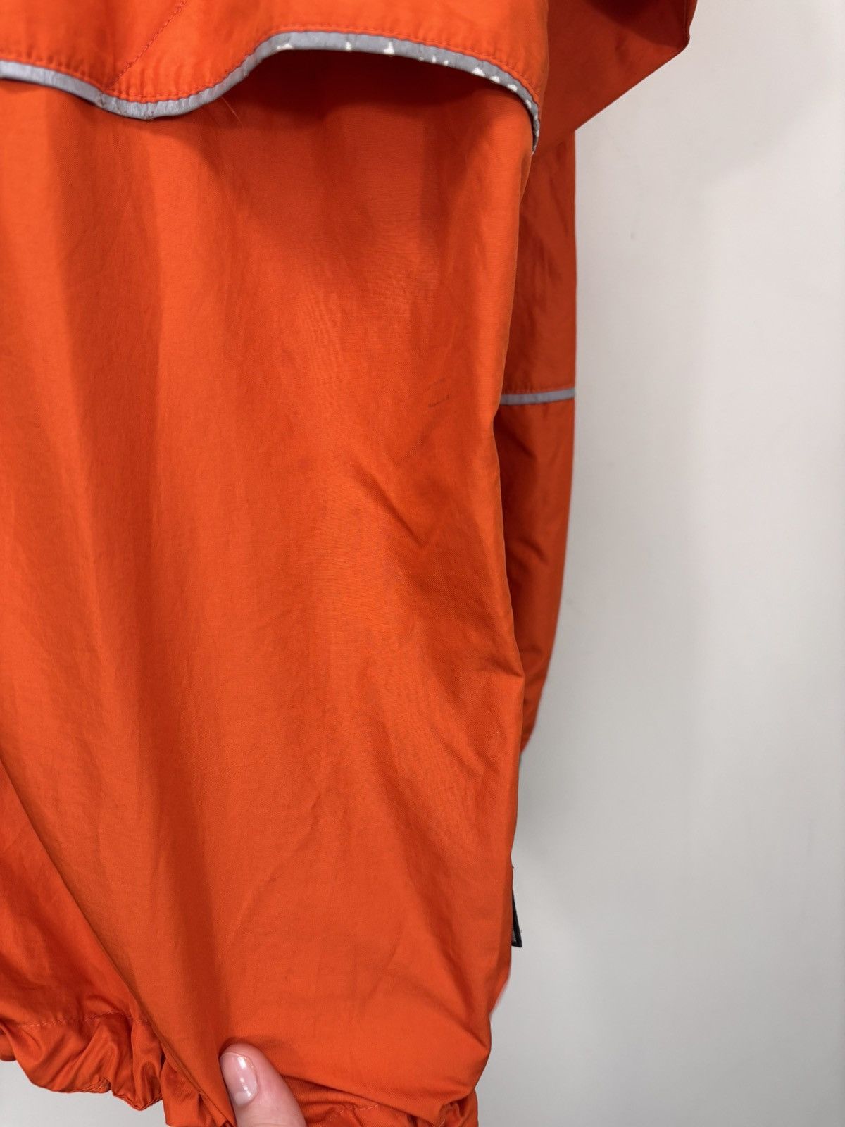 Nike Vintage 1990s Nike Y2K Orange Half Zip Windbreaker Jacket Size US M / EU 48-50 / 2 - 19 Thumbnail