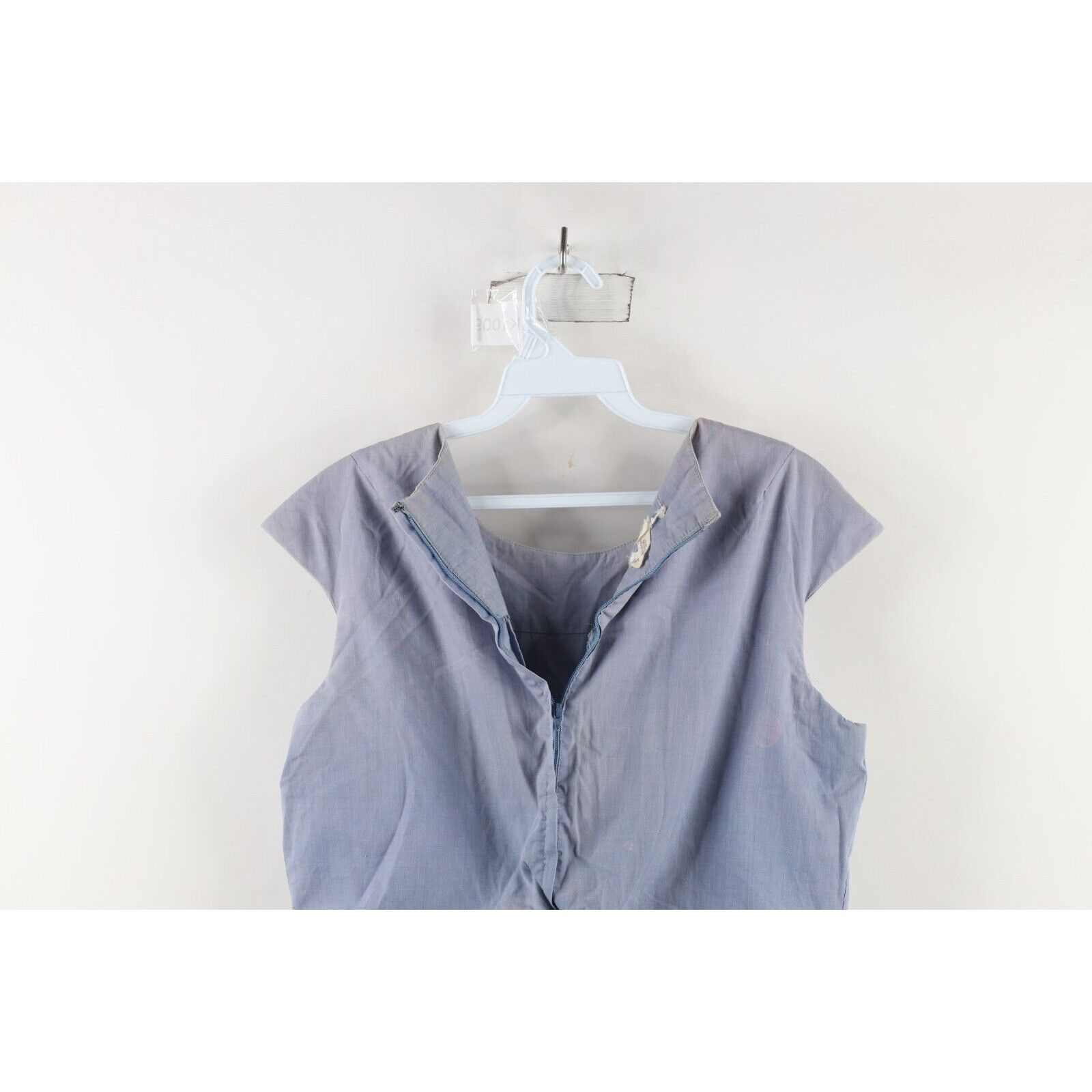 Vintage Vintage 60s 70s Distressed Sun Faded Pleated Dress Size M / US 6-8 / IT 42-44 - 17 Thumbnail