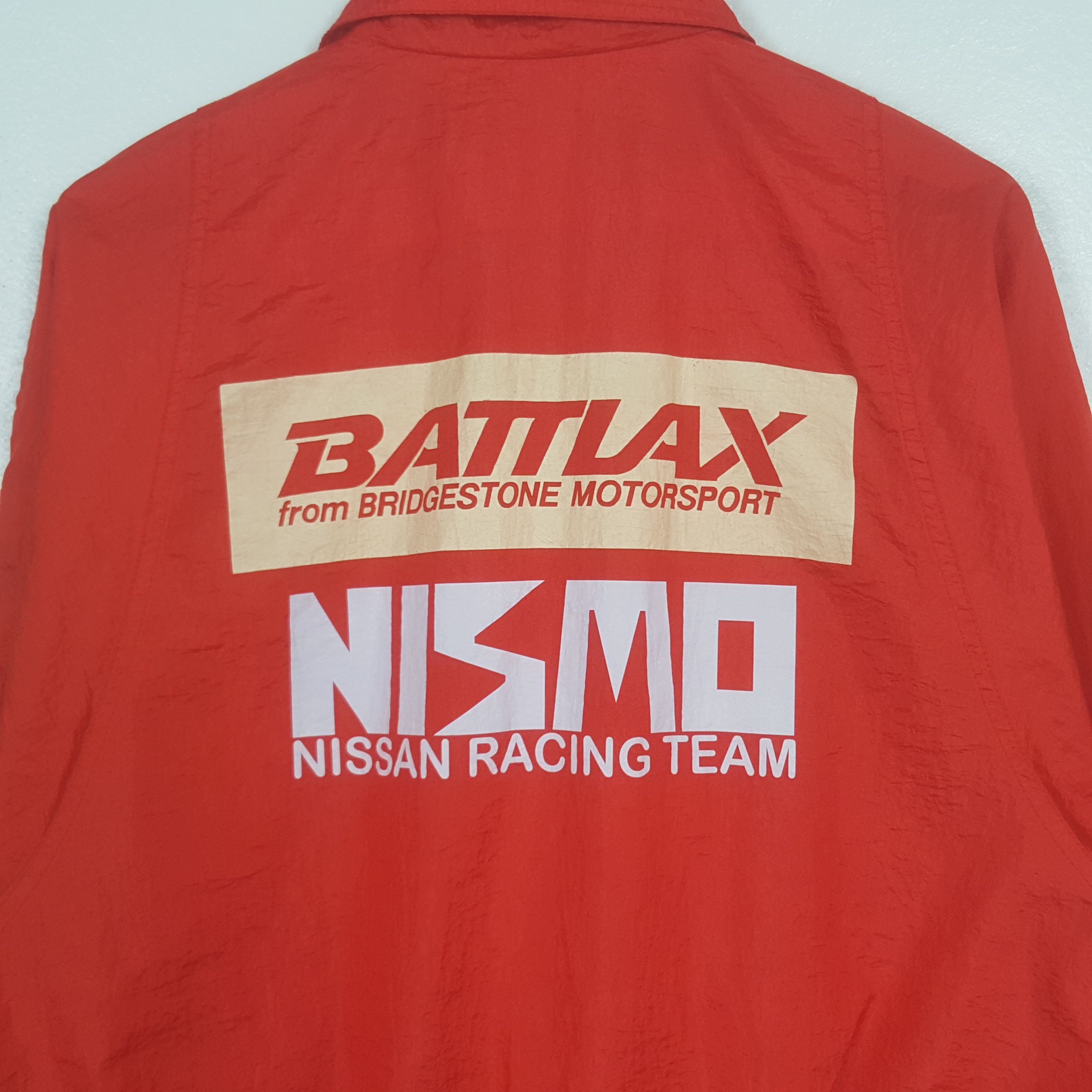Nissan Vintage Bridgestone X Nismo Racing Custom Jacket C308N25 Size US L / EU 52-54 / 3 - 2 Thumbnail