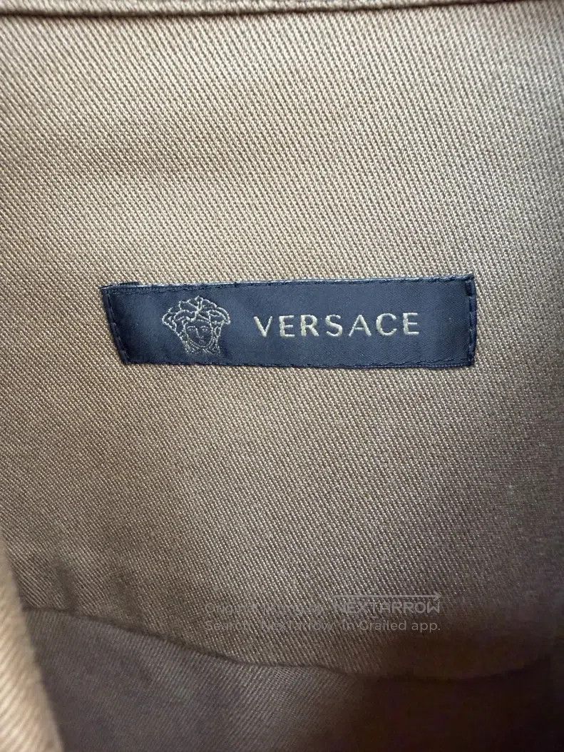 Versace Versace Black and gold medusa shirt coat Size US XXS / EU 40 - 4 Thumbnail