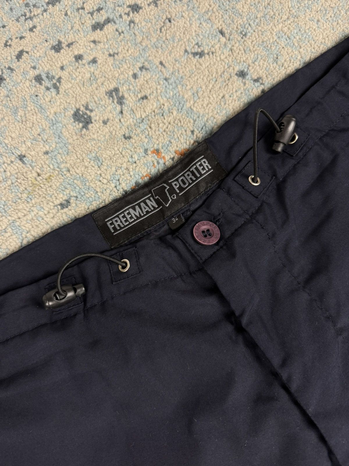 Freeman T. Porter × Vintage Vintage 90s Freeman Porter ultra baggy flared track pants Size US 34 / EU 50 - 9 Thumbnail