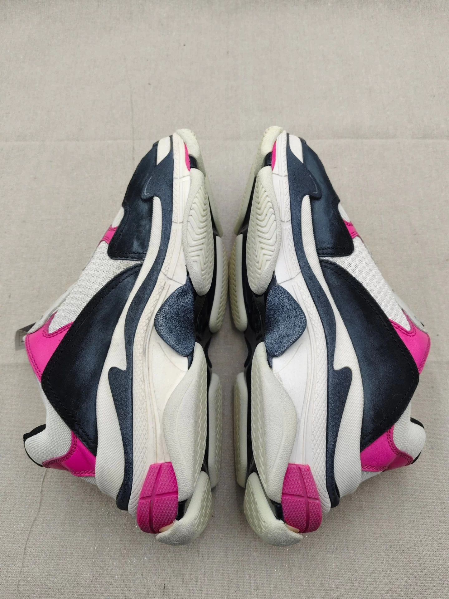 Balenciaga Balenciaga Triple S Black Pink EUR 41 BNIB Size US 8 / EU 41 - 6 Thumbnail
