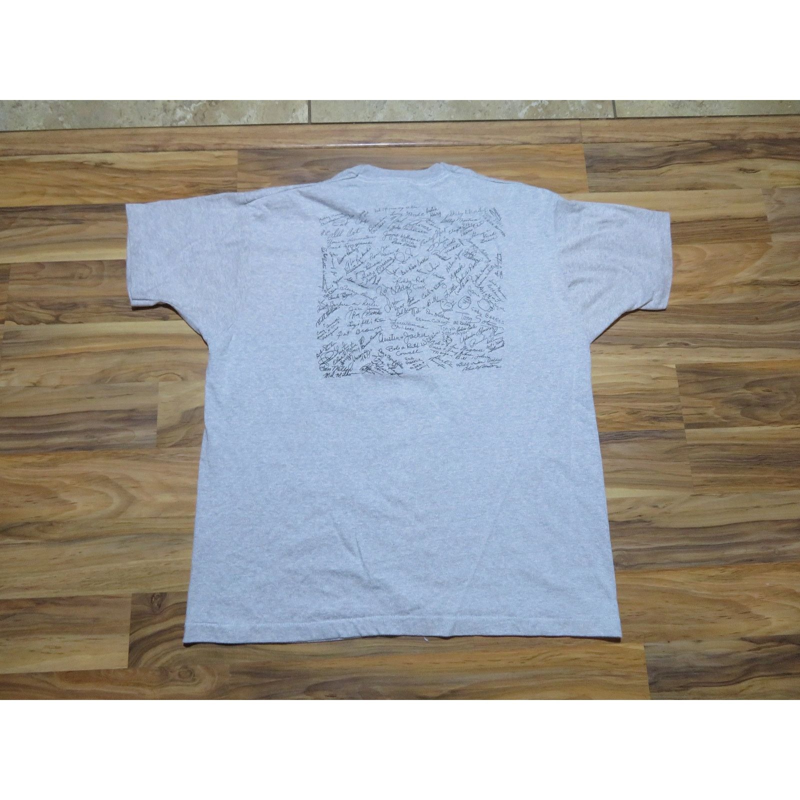 Other Christopher Creek Dude Fire Survivor Gray T-shirt Sz XL 1990 Size US XL / EU 56 / 4 - 2 Thumbnail