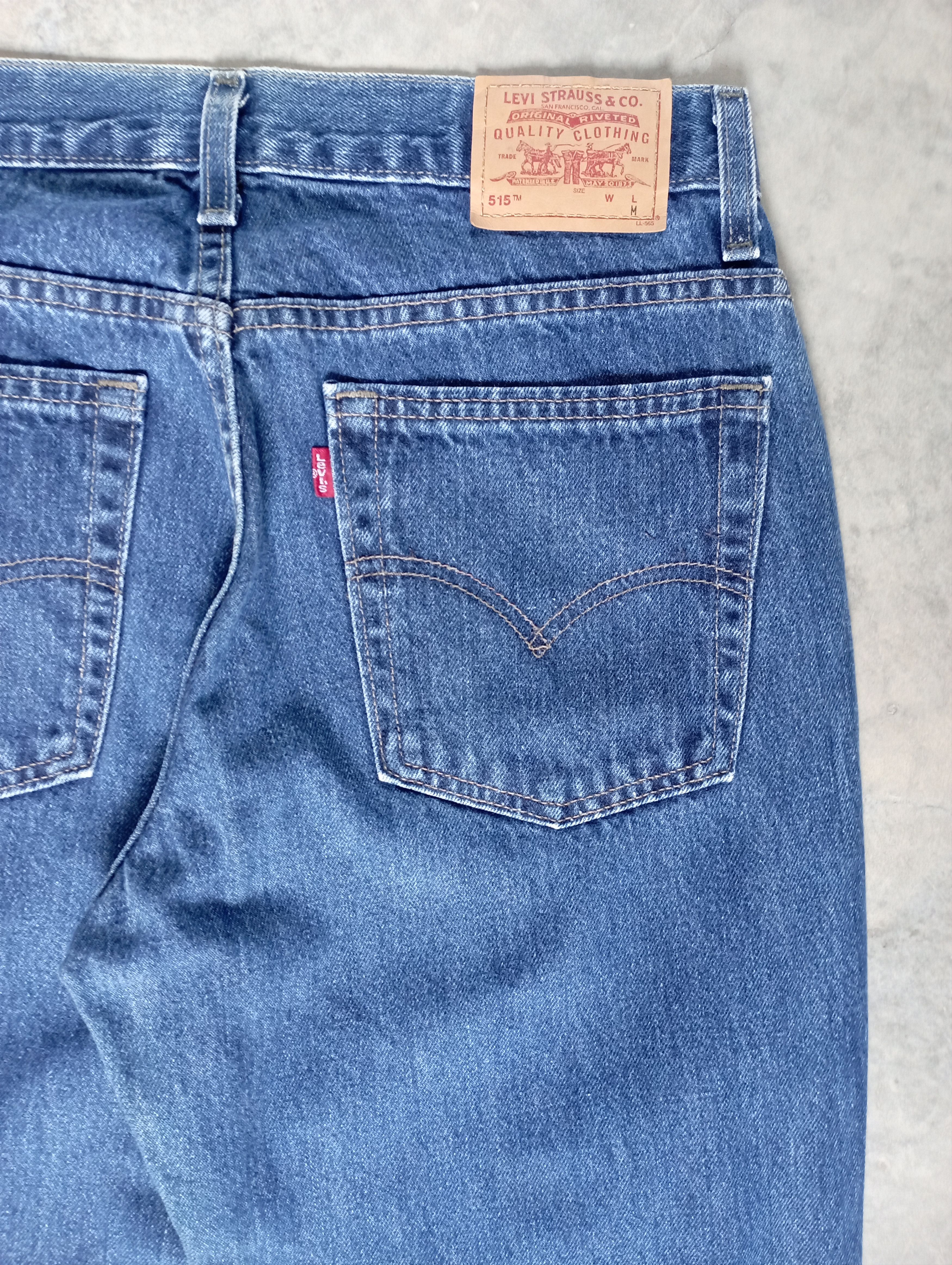 Levi's Flare Jeans Vintage Made In USA Levi's 515 BootCut Jeans Size US 31 - 11 Thumbnail