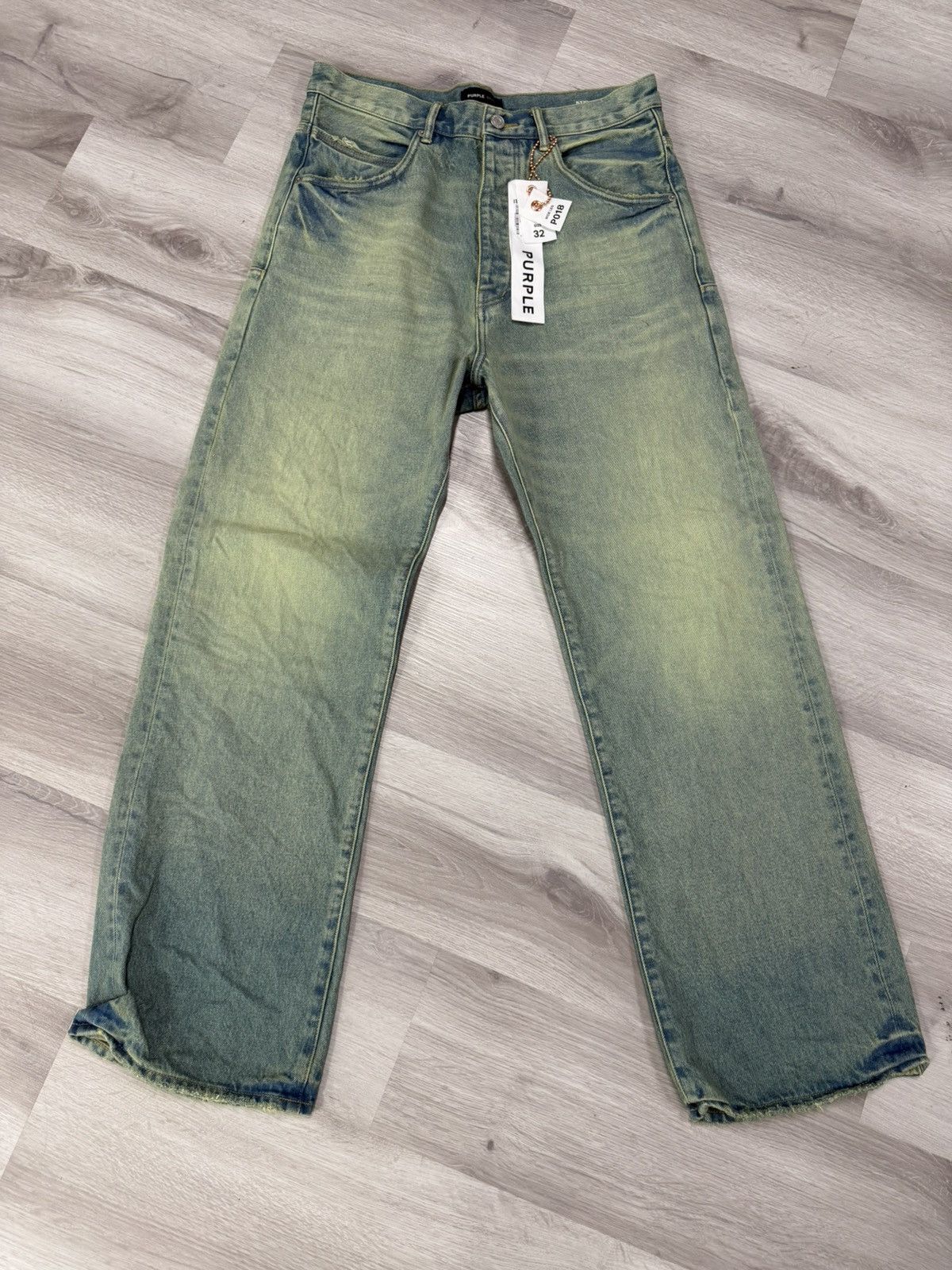 Purple Brand Purple Brand Icon Wide Overdyed Jeans Size US 32 / EU 48 - 1 Thumbnail
