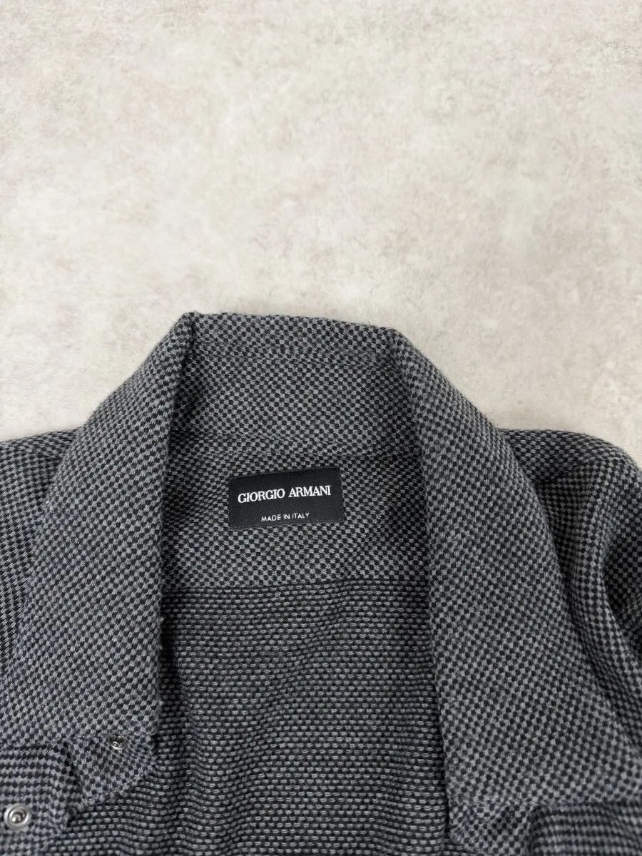 Giorgio Armani 2000s Giorgio Armani Grey Shirt Size US S / EU 44-46 / 1 - 4 Thumbnail