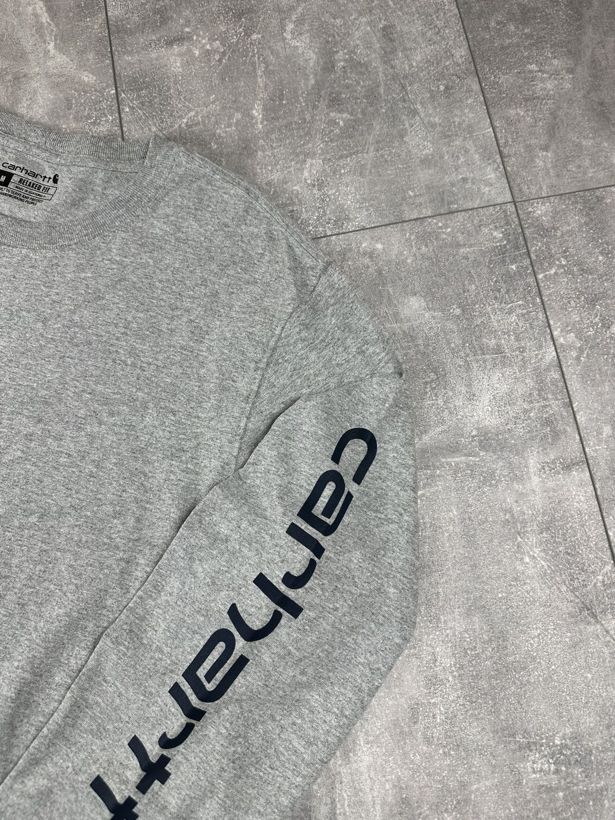 Carhartt Carhartt Mens Graphic Logo Long Sleeve T-Shirt Size US M / EU 48-50 / 2 - 9 Thumbnail