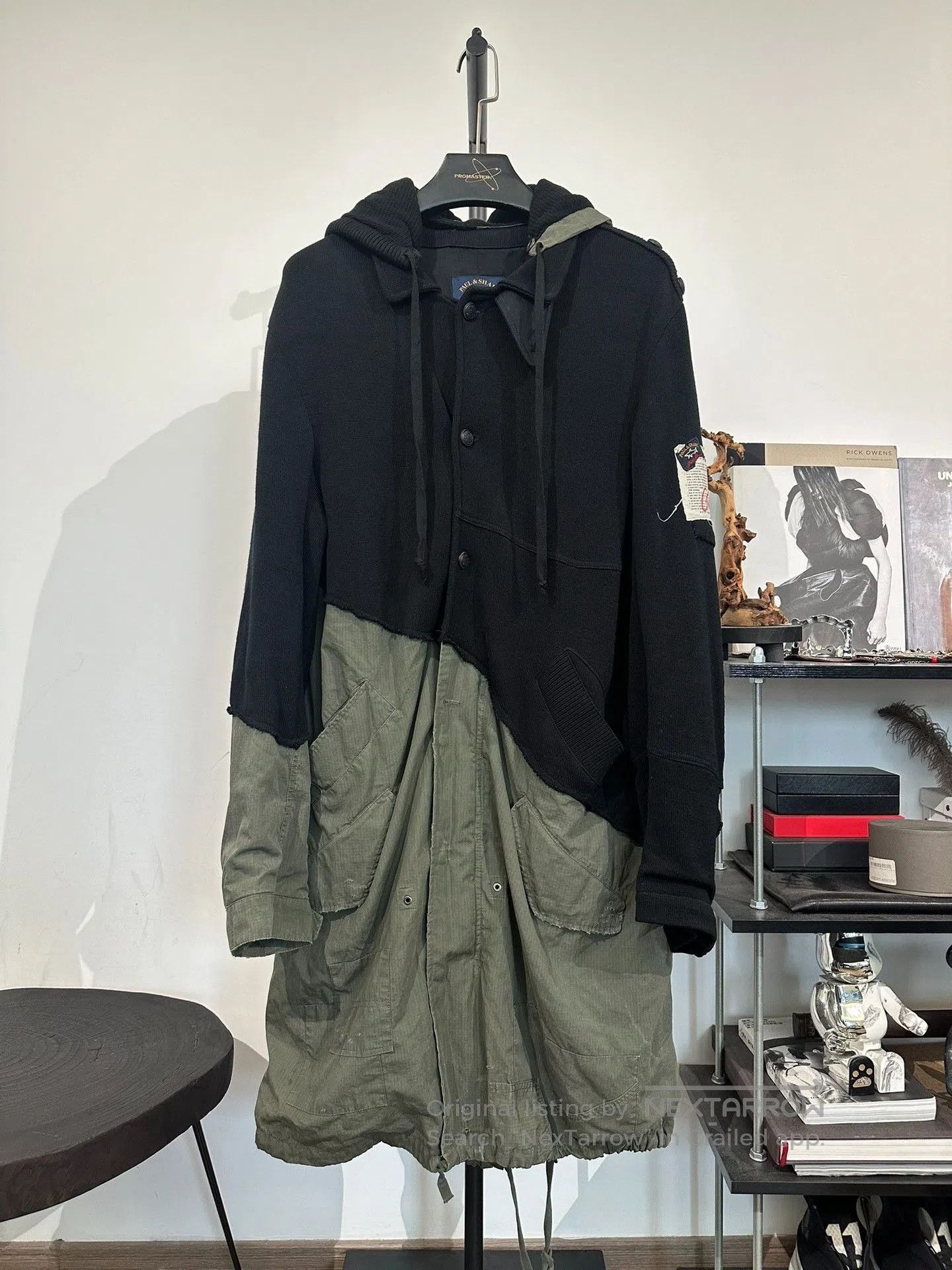 Greg Lauren Greg Lauren x Paul&Shark Military Wool Hooded Trench. Size US L / EU 52-54 / 3 - 1 Thumbnail