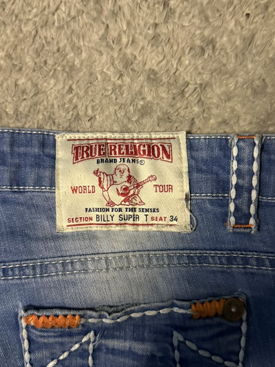 True Religion True Religion Jeans Super Billy T Size US 33 - 3 Thumbnail