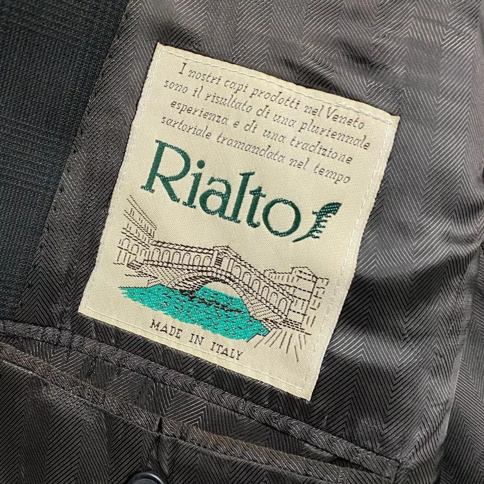 Other Rialto Blazer Adults 48R Gray Glen Check Jacket Pure Virgin Size 48R - 9 Thumbnail