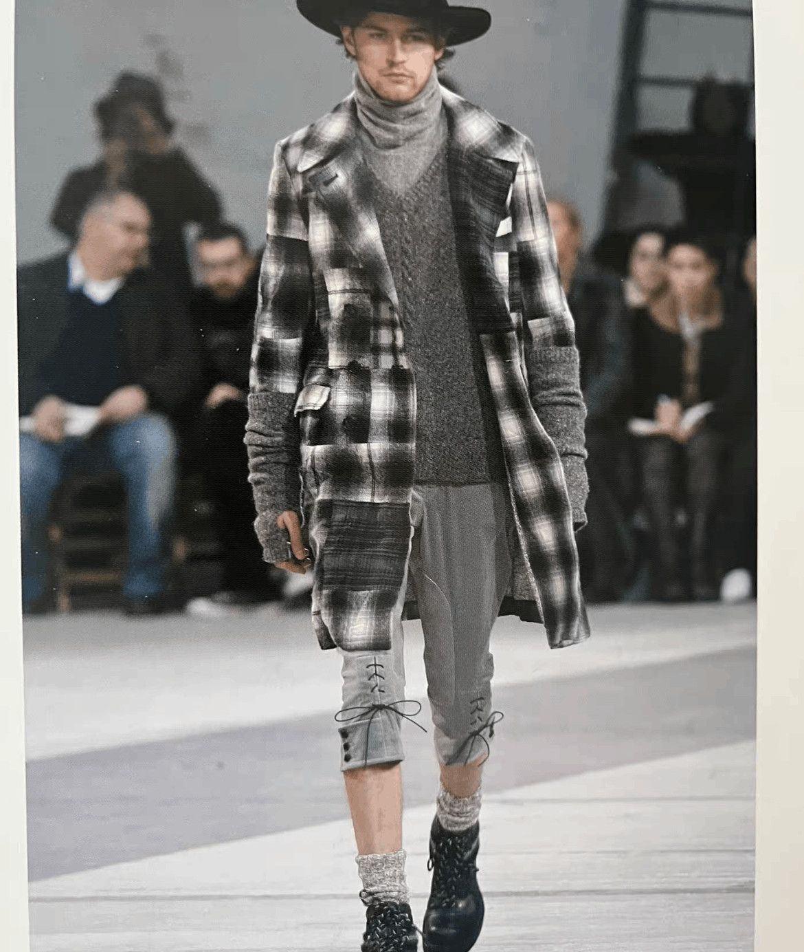 Number (N)ine Number (N)ine Sz 2 Number Nine 07AW Plaid Patches Jacket-2 Size US M / EU 48-50 / 2 - 6 Thumbnail