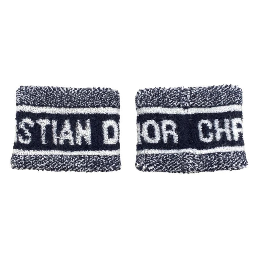 Dior Christian Dior Blue Cotton Headband and Wristband Set Size ONE SIZE - 5 Thumbnail