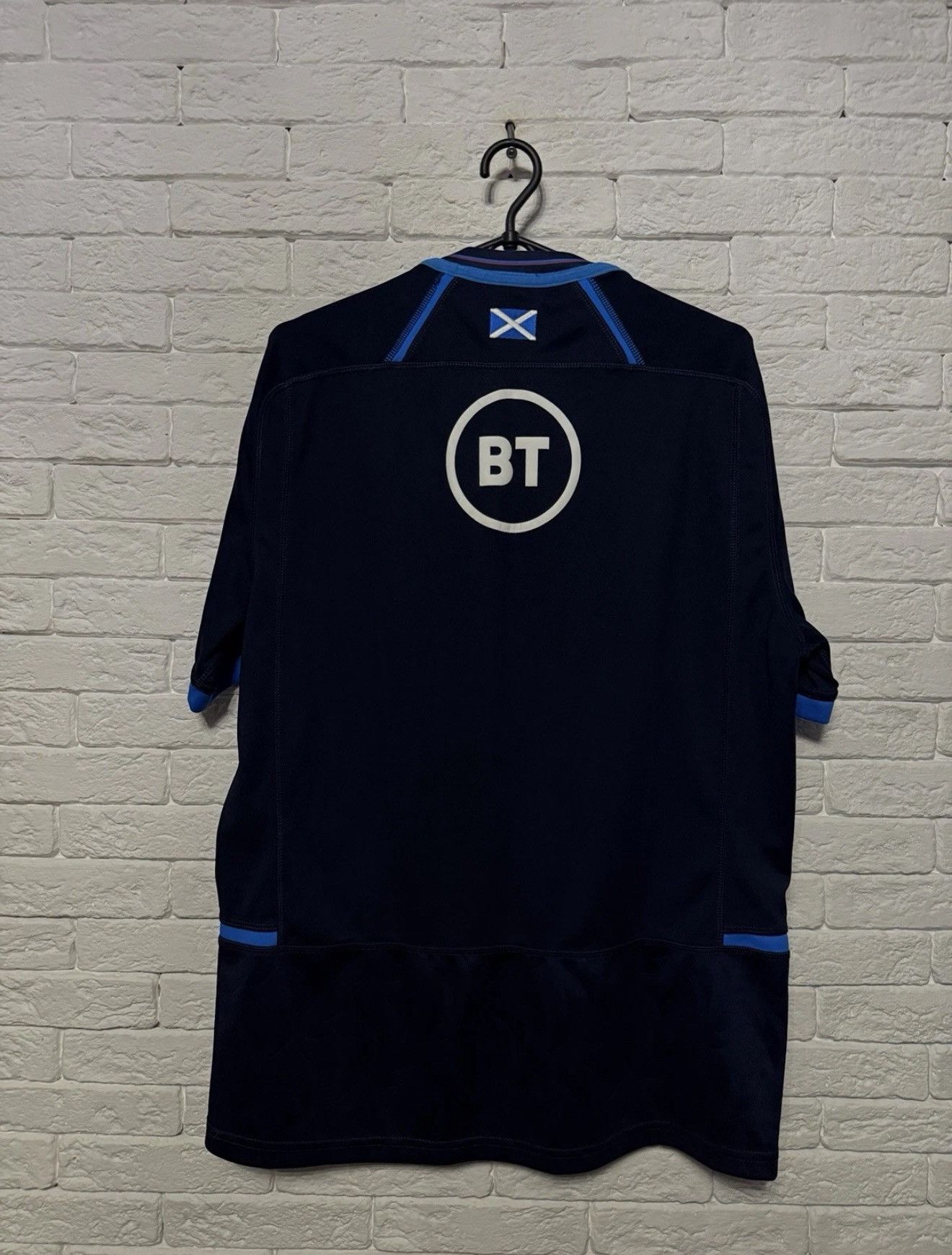 Macron Macron Scotland National Rugby Jersey Team T-shirt Sz L Size US L / EU 52-54 / 3 - 5 Thumbnail