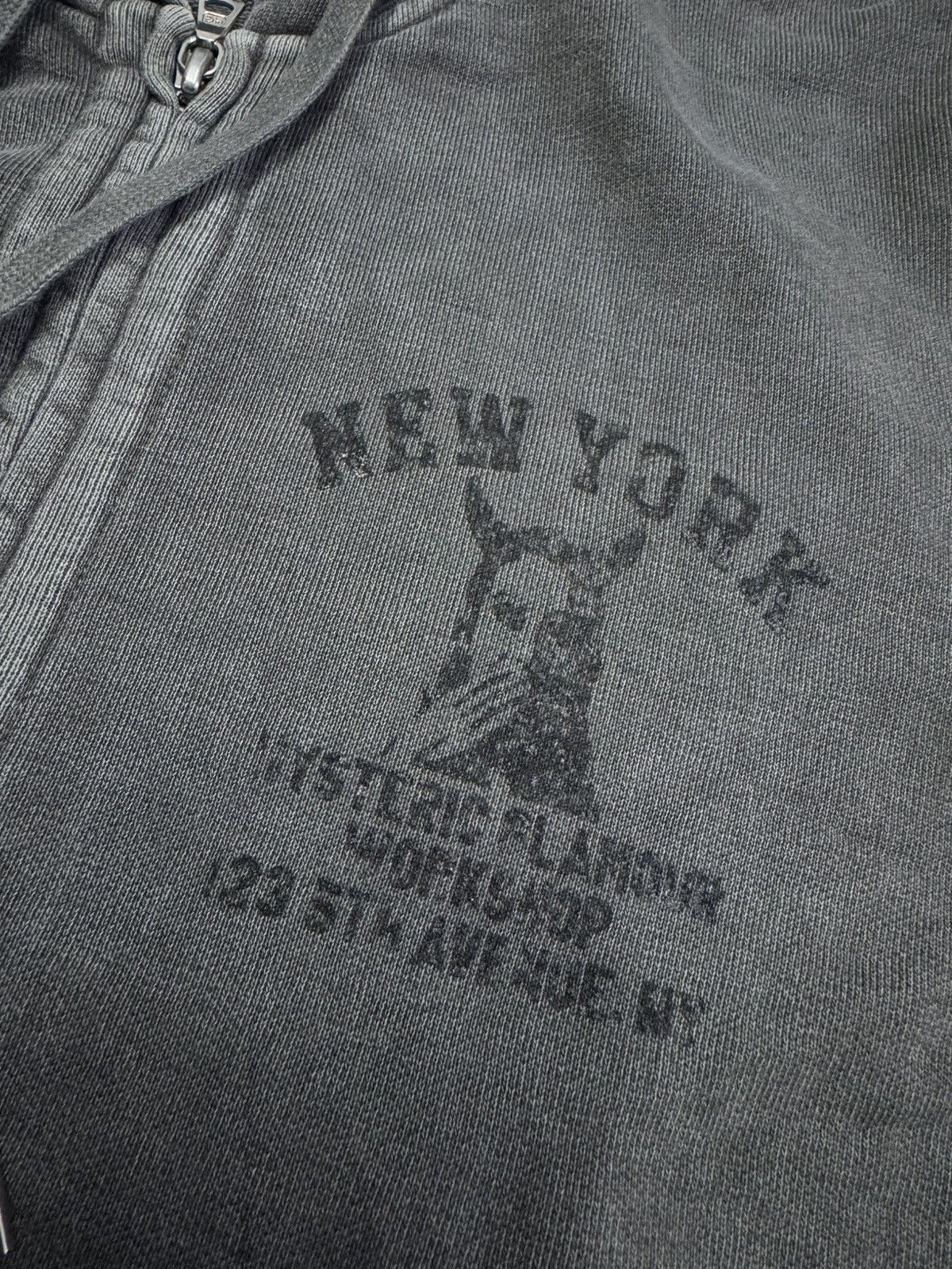 Hysteric Glamour HYSTERIC GLAMOUR WORKSHOP 123 5th ABE NEW YORK HOODIE Size US L / EU 52-54 / 3 - 3 Thumbnail