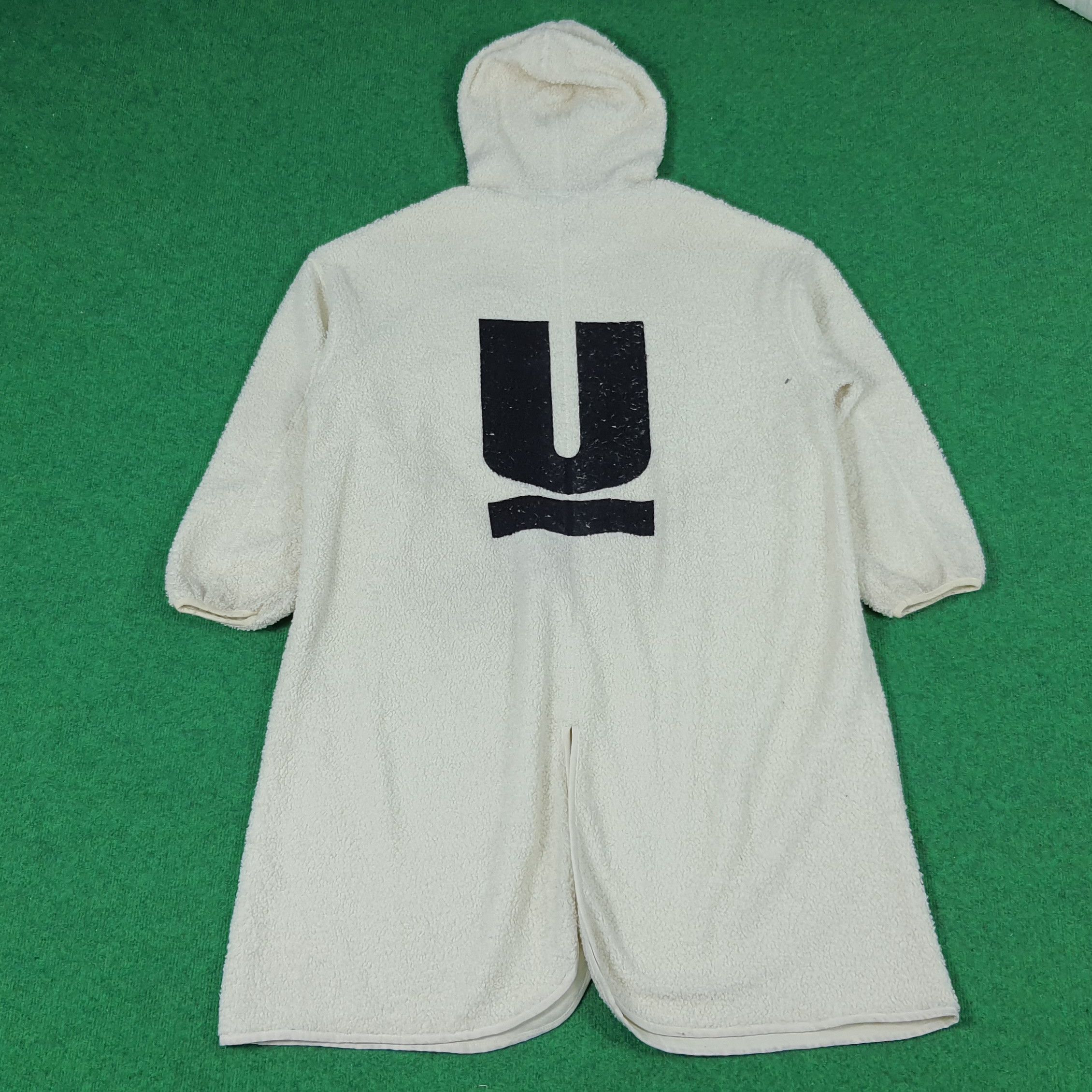 Japanese Brand × Undercover Vintage GU X Undercover Fleece Winter Jacket Size US XL / EU 56 / 4 - 1 Thumbnail