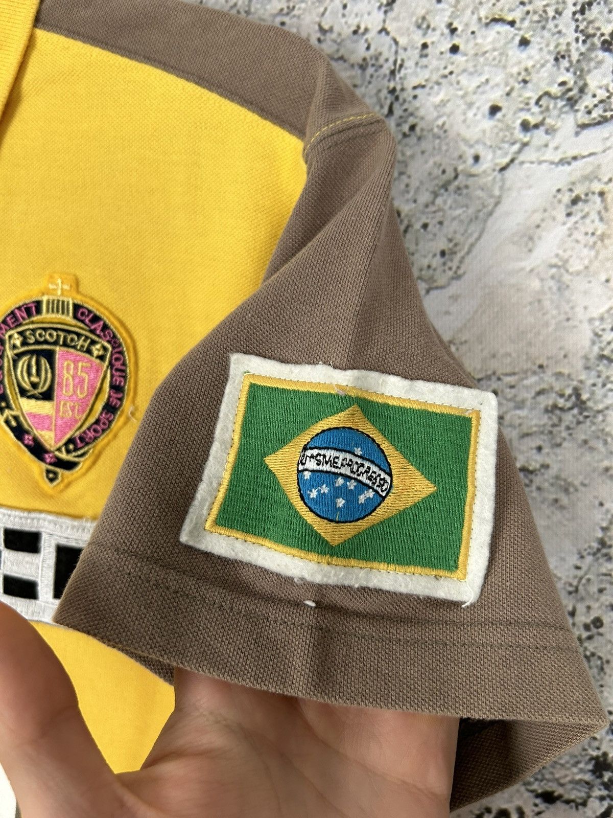 Vintage Vintage Brazil Chief Keef Polo Drill Rap Hype Streetwear Size US M / EU 48-50 / 2 - 5 Thumbnail