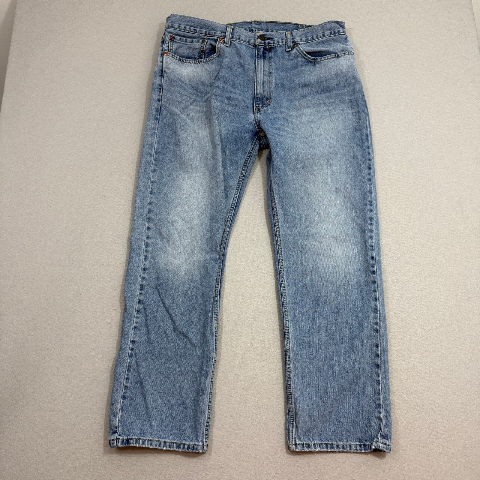 Levi's Levis 505 Regular Fit Jeans Men's 38x30 Blue Zip Fly Western Size US 38 / EU 54 - 1 Thumbnail