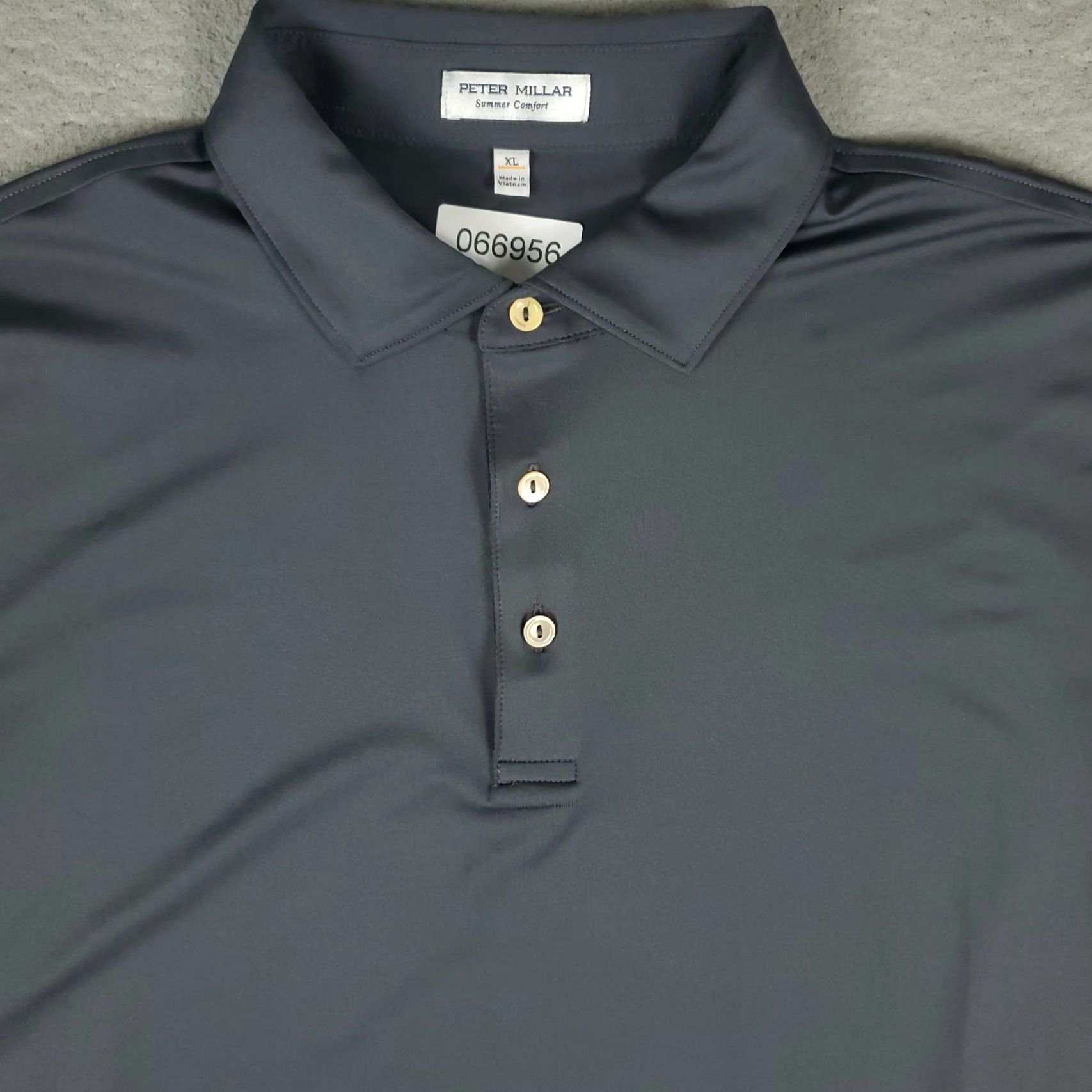 Peter Millar Peter Millar Polo Shirt Mens XL Gray Titos Vodka Golf Short Sleeve Polo Shirt Sporty Preppy Classic American Casual Mens XL Gray Polo Shirt Size US XL / EU 56 / 4 - 2 Thumbnail