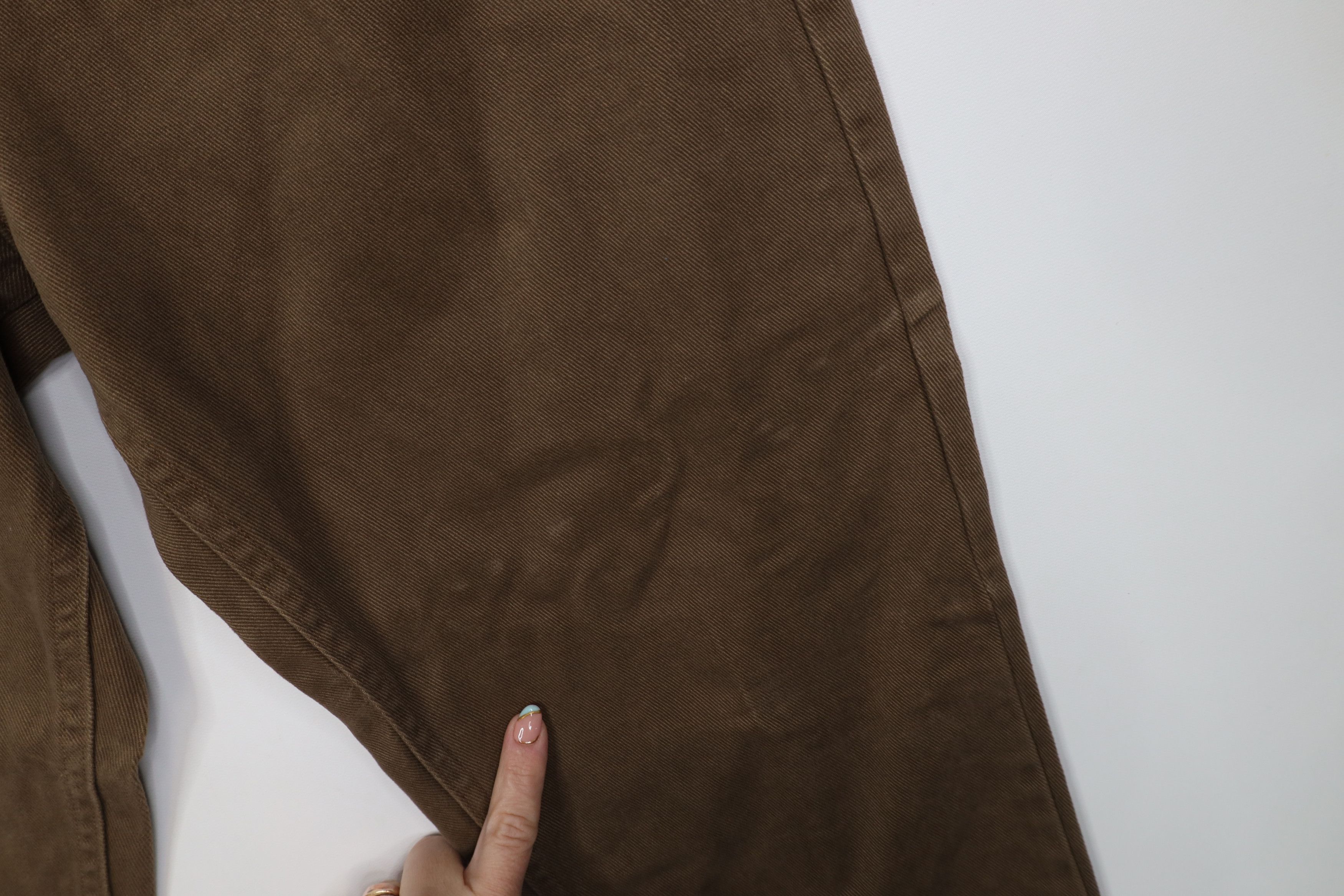 Lee Vintage 90s Lee Relaxed Fit Tapered Leg Jeans Brown USA Size 36" / US 14 / IT 50 - 5 Thumbnail