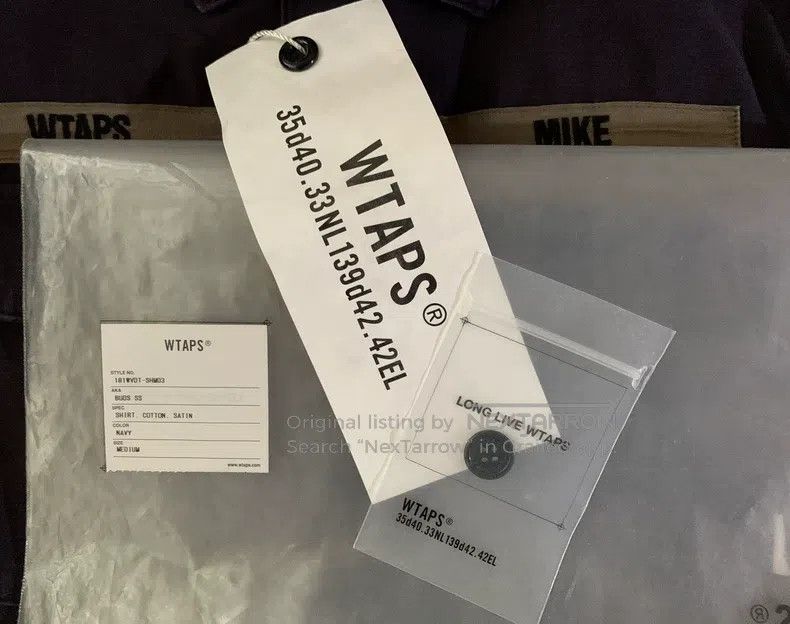 Wtaps Wtaps Two bags of shirts Size US M / EU 48-50 / 2 - 9 Thumbnail