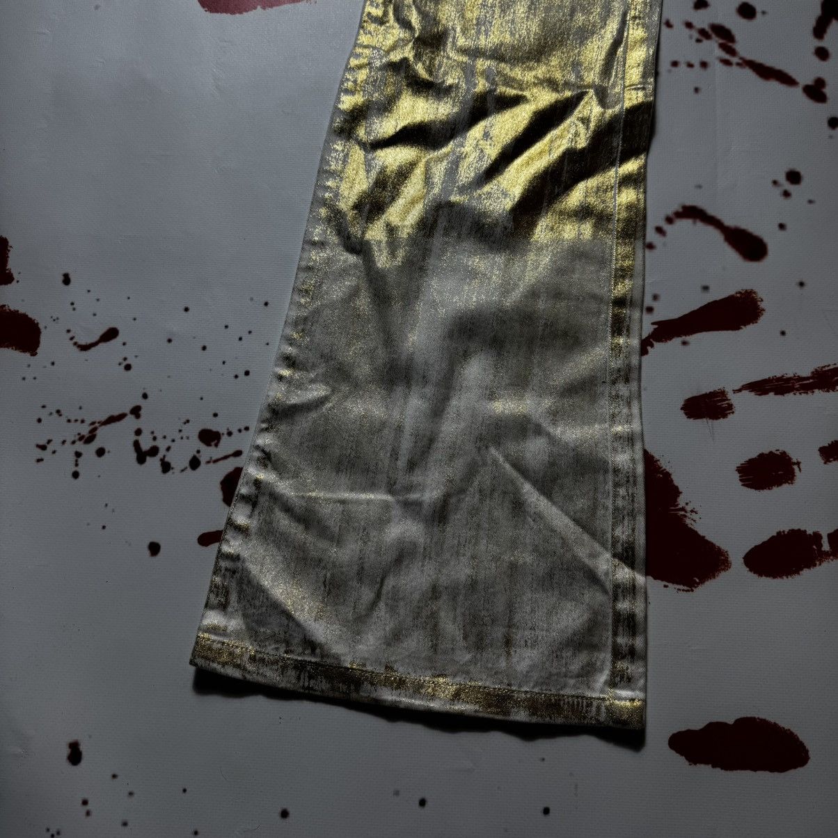 Japanese Brand × Other × Vintage vintage pants covered in paint h&m maison margiela style Size 26" / US 2 / IT 38 - 4 Thumbnail