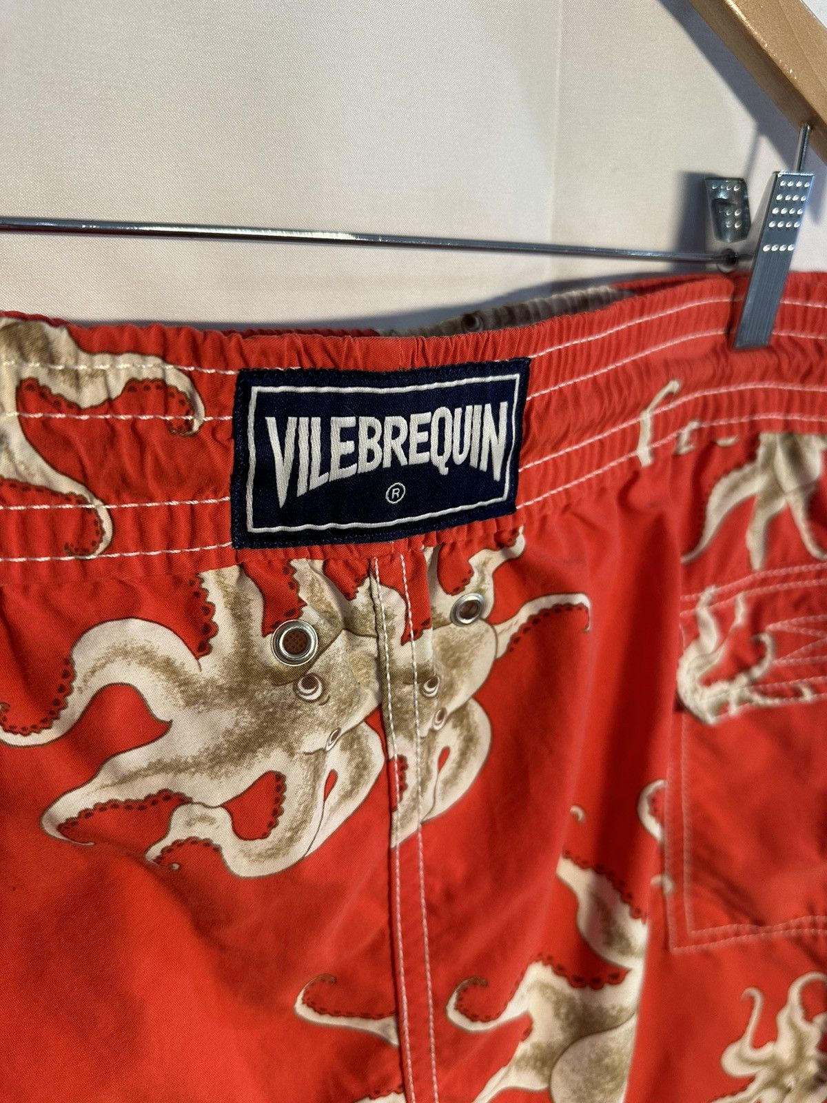 Vilebrequin VileBrequin Red Octopus SwimShorts Size US 36 / EU 52 - 3 Thumbnail