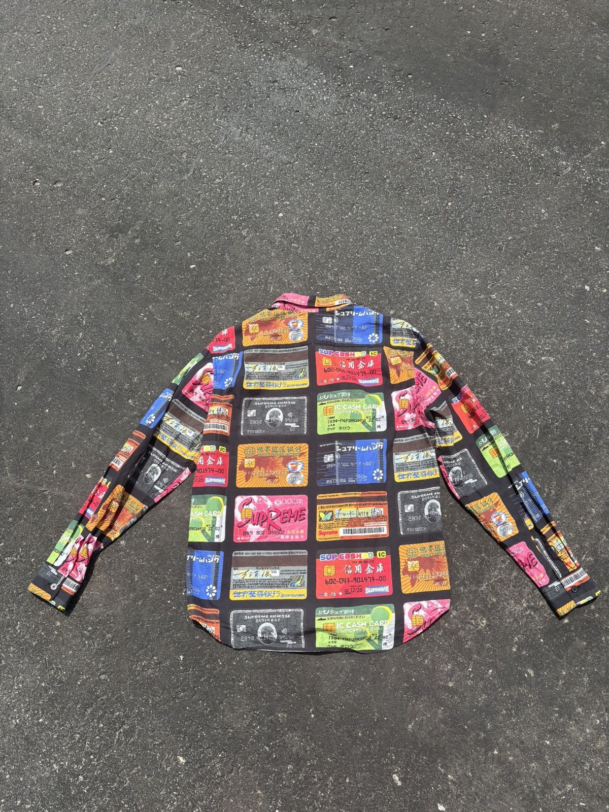 Supreme Supreme SS22 Credit Card Long Sleeve Button Up Size US M / EU 48-50 / 2 - 3 Thumbnail