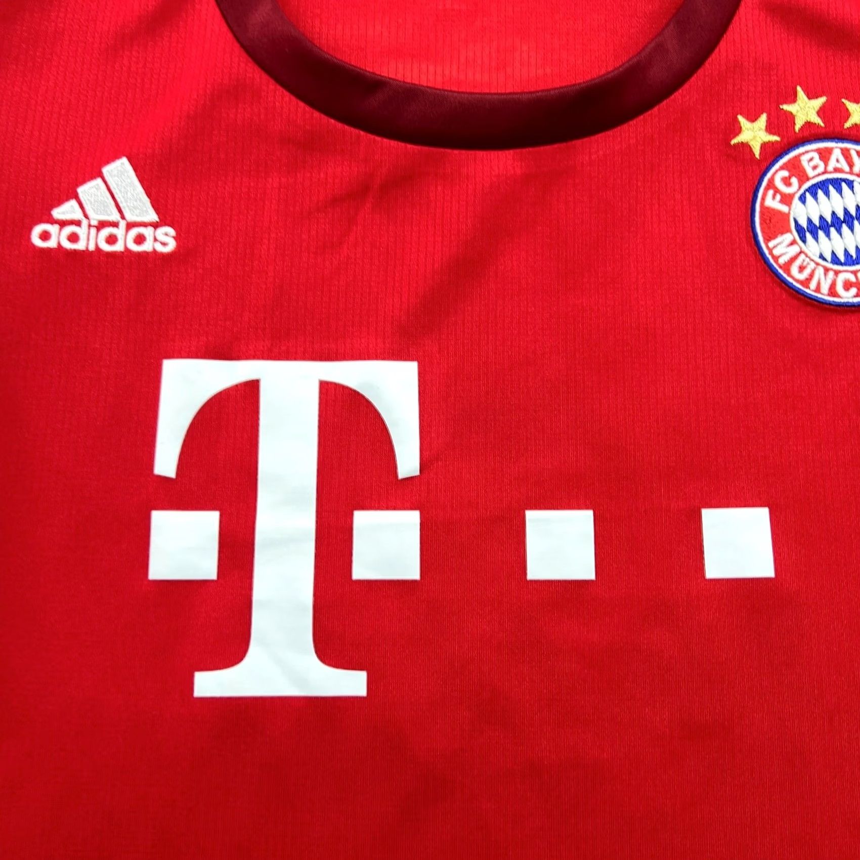 Adidas adidas Bayern Munich 2015 2016 Thiago #6 Home Womens Football Jersey S Red Adidas Shirt Womens Small JSY Football Jersey S Red Womens Size S / US 4 / IT 40 - 5 Thumbnail