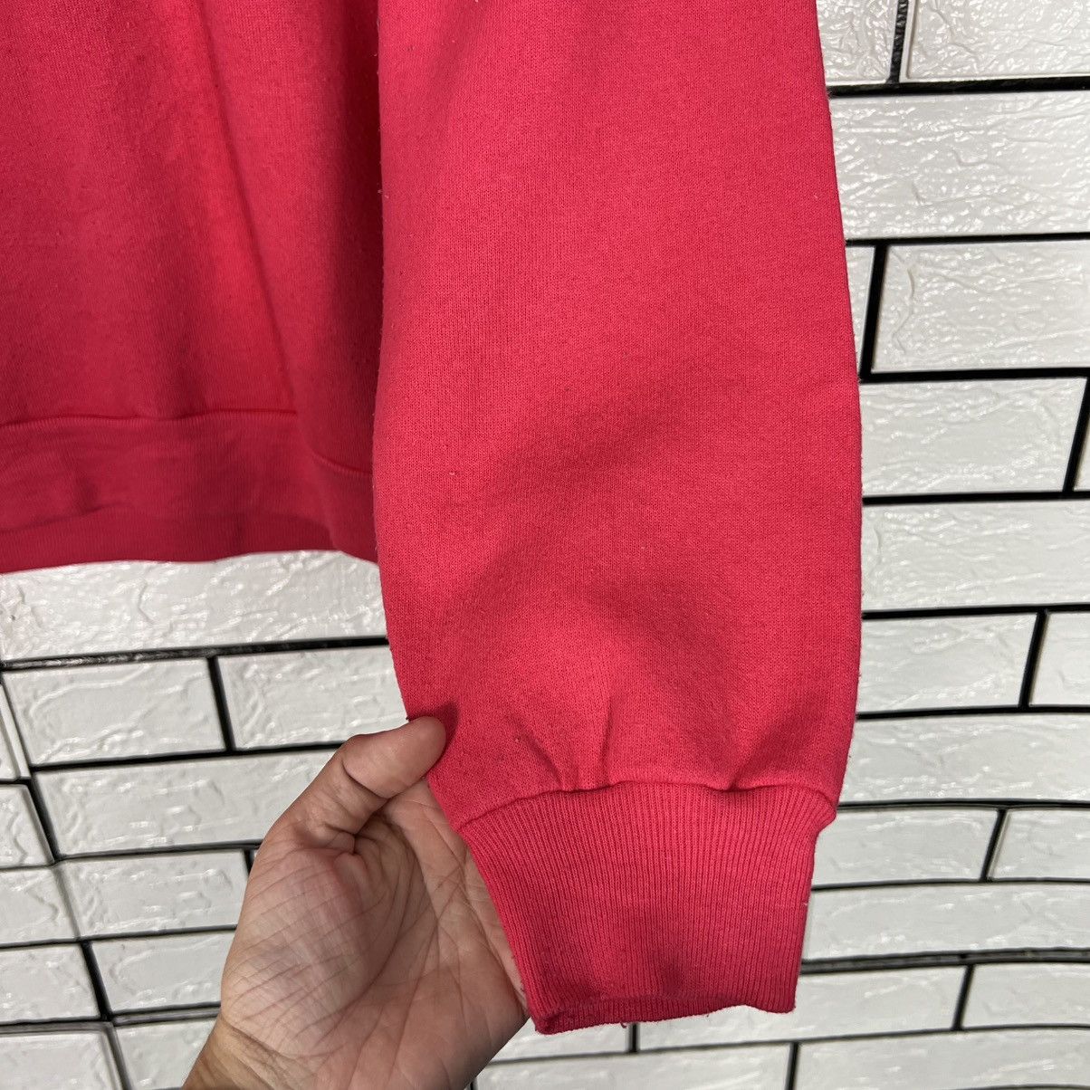 Vintage Vintage 90's CAL CRU Made in Usa Plain Sweatshirt #4102-C186 Size US L / EU 52-54 / 3 - 8 Thumbnail