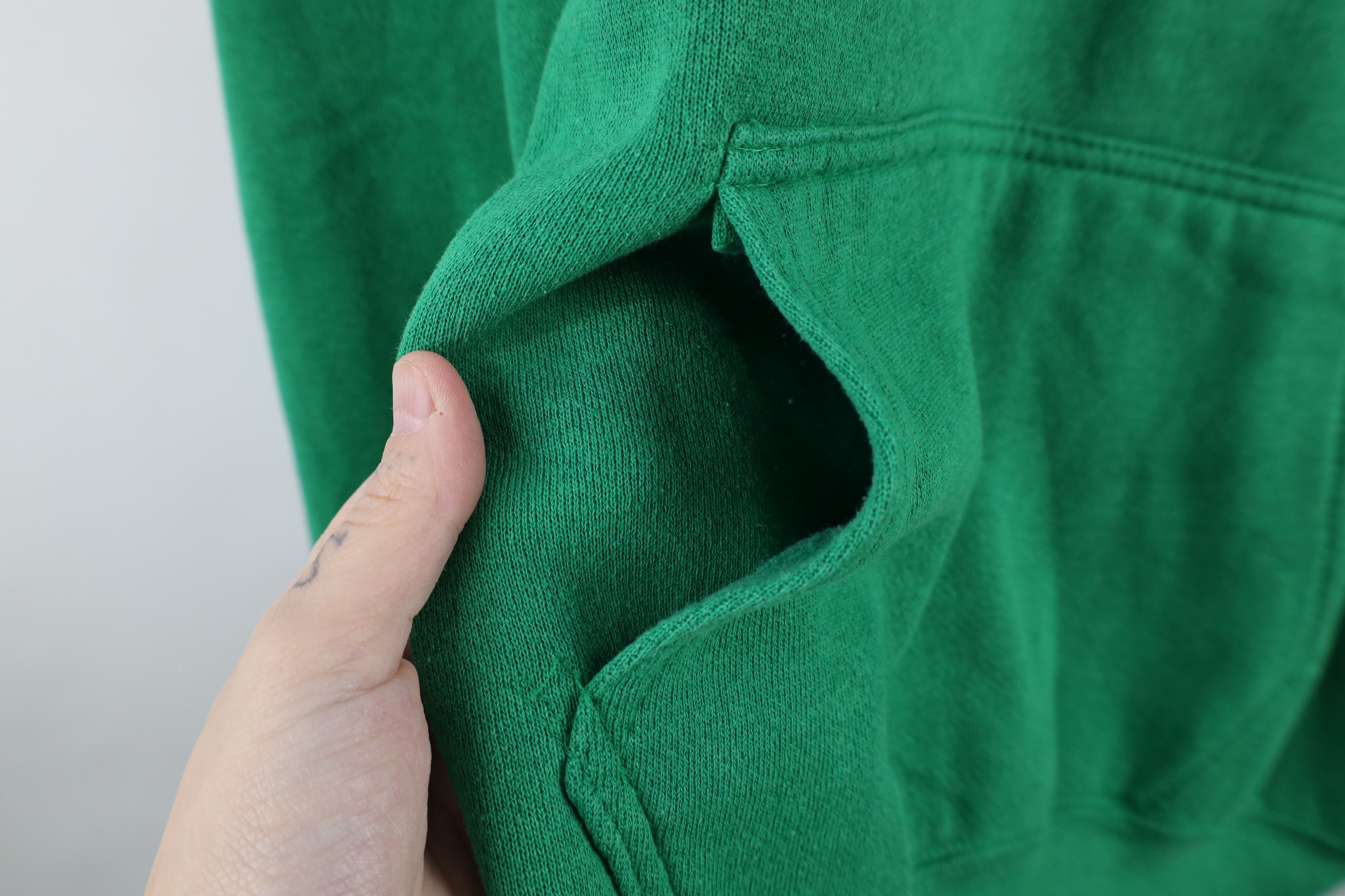 Vintage Vintage 70s 80s Gusset Soccer Hoodie Sweatshirt Green USA Size XL / US 12-14 / IT 48-50 - 9 Thumbnail