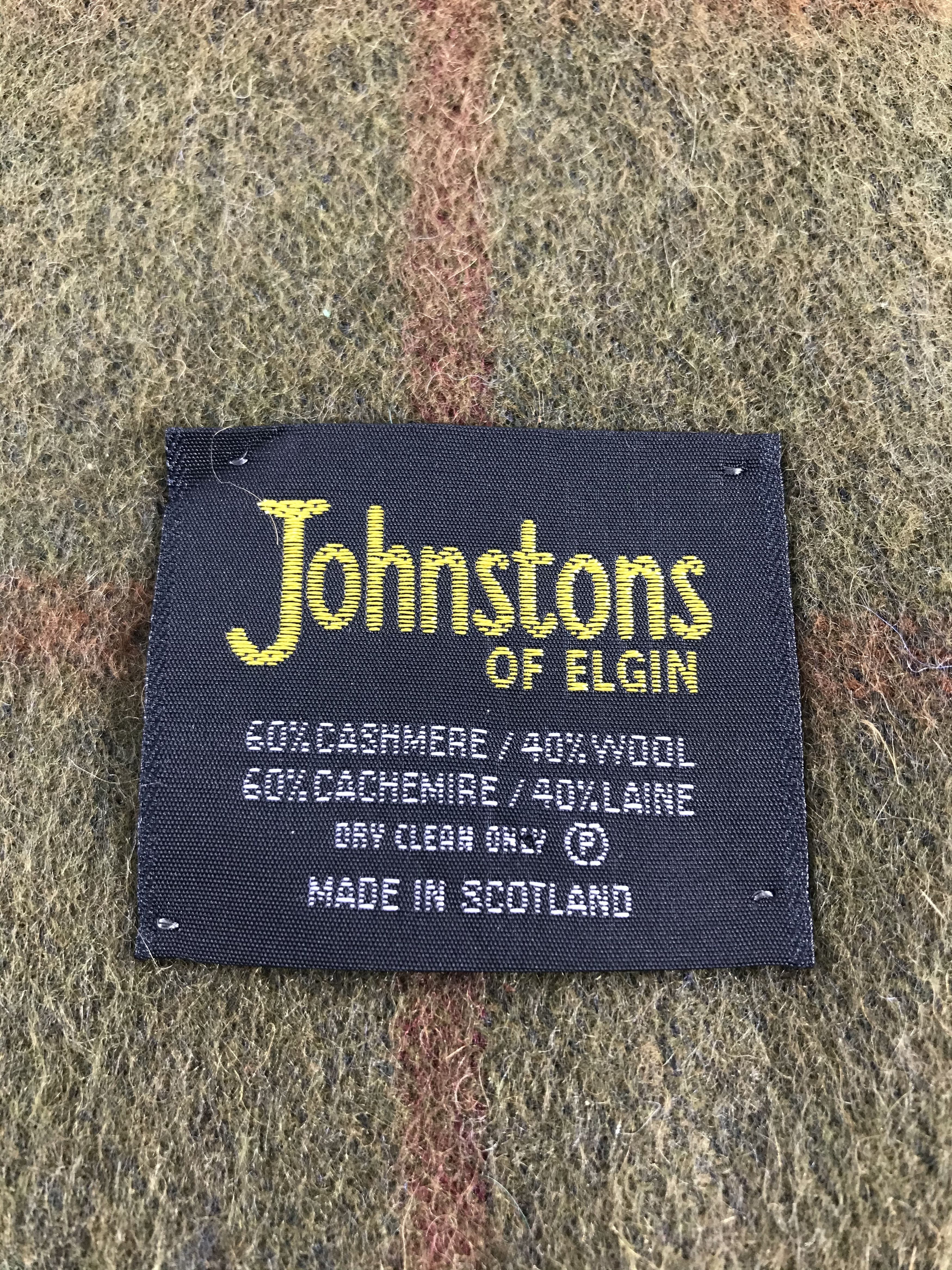 Johnstons Of Elgin Johnston of Elgin Cashmere Scarf Muffler V236 Size ONE SIZE - 4 Thumbnail