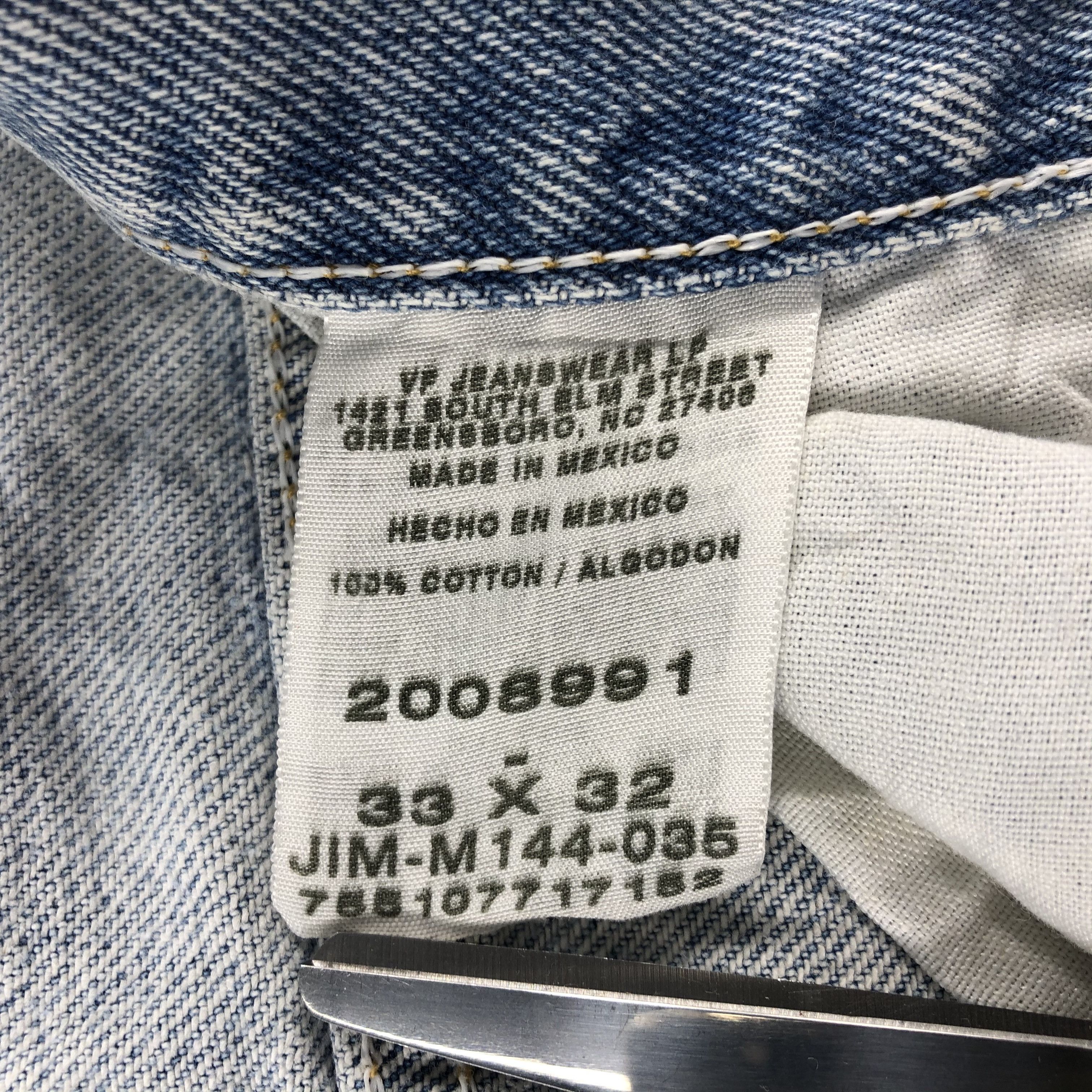 Lee Vintage Light Wash Lee Jeans-J2441 Size US 33 - 14 Thumbnail
