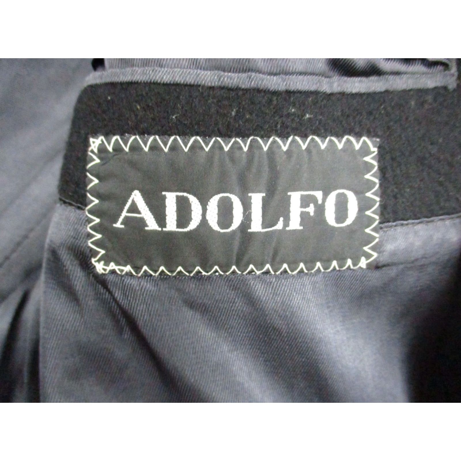 Vintage Vintage Adolfo Cashmere Blend Black Winter Trench Coat 44 L Coat Men Vintage Adolfo Cashmere Blend Black Winter Trench Coat 44 L Size US S / EU 44-46 / 1 - 6 Thumbnail