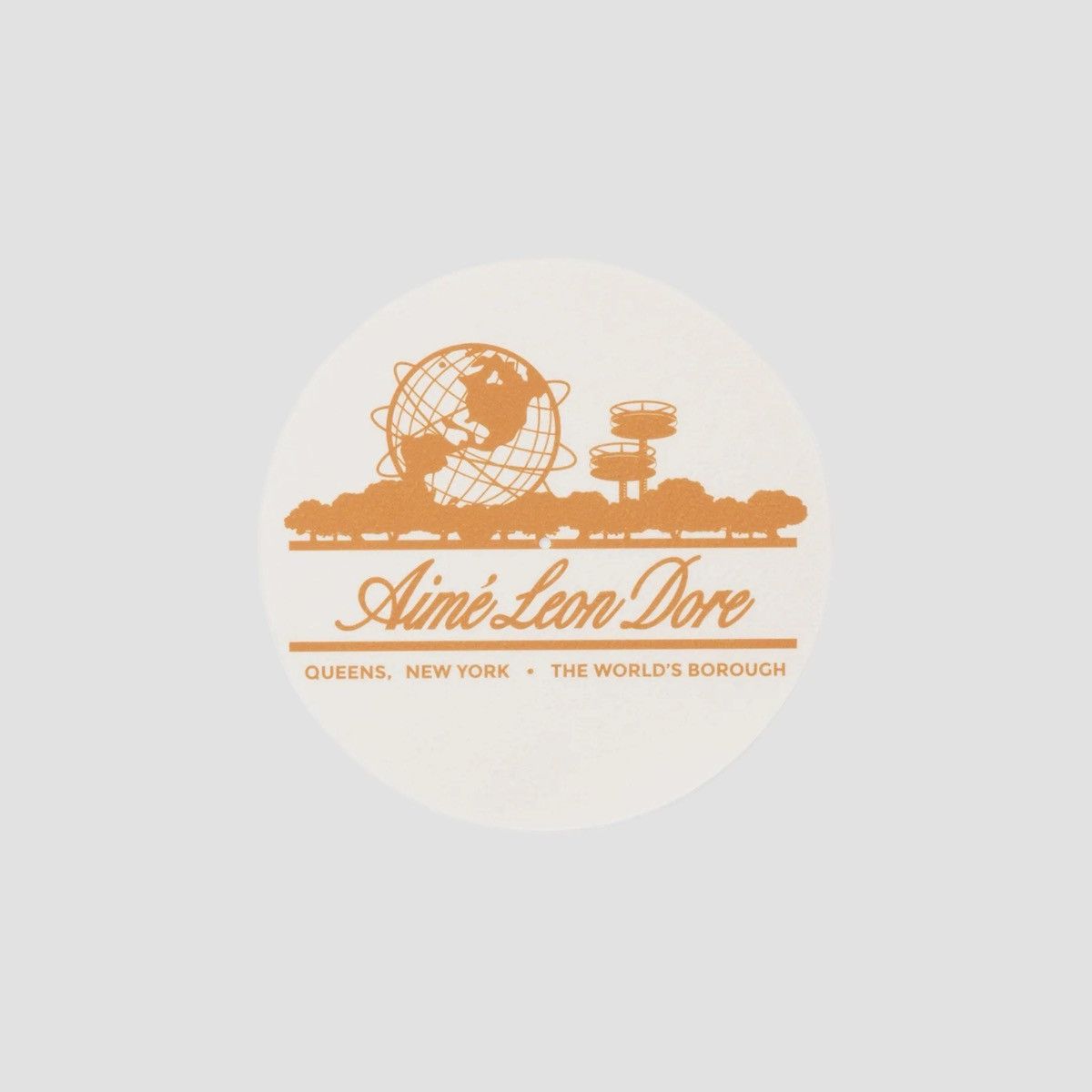 Aime Leon Dore Aime Leon Dore crest queens slip mat (white) | Grailed